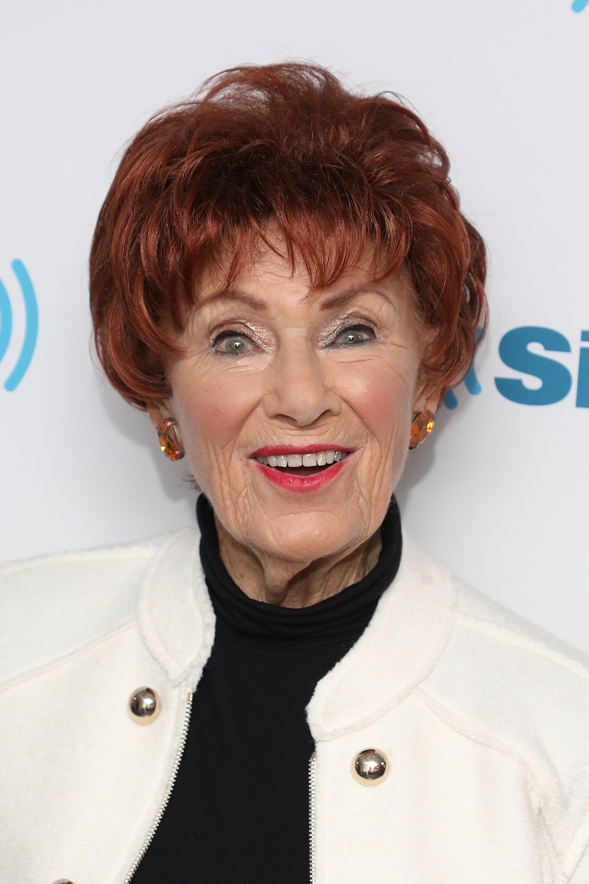 Marion Ross visits the SiriusXM Studios on April 4, 2018 in New York City | Source: Getty Images 
