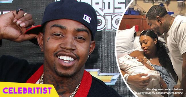 Lil Scrappy shares touching photo with wife & newborn son on their ...