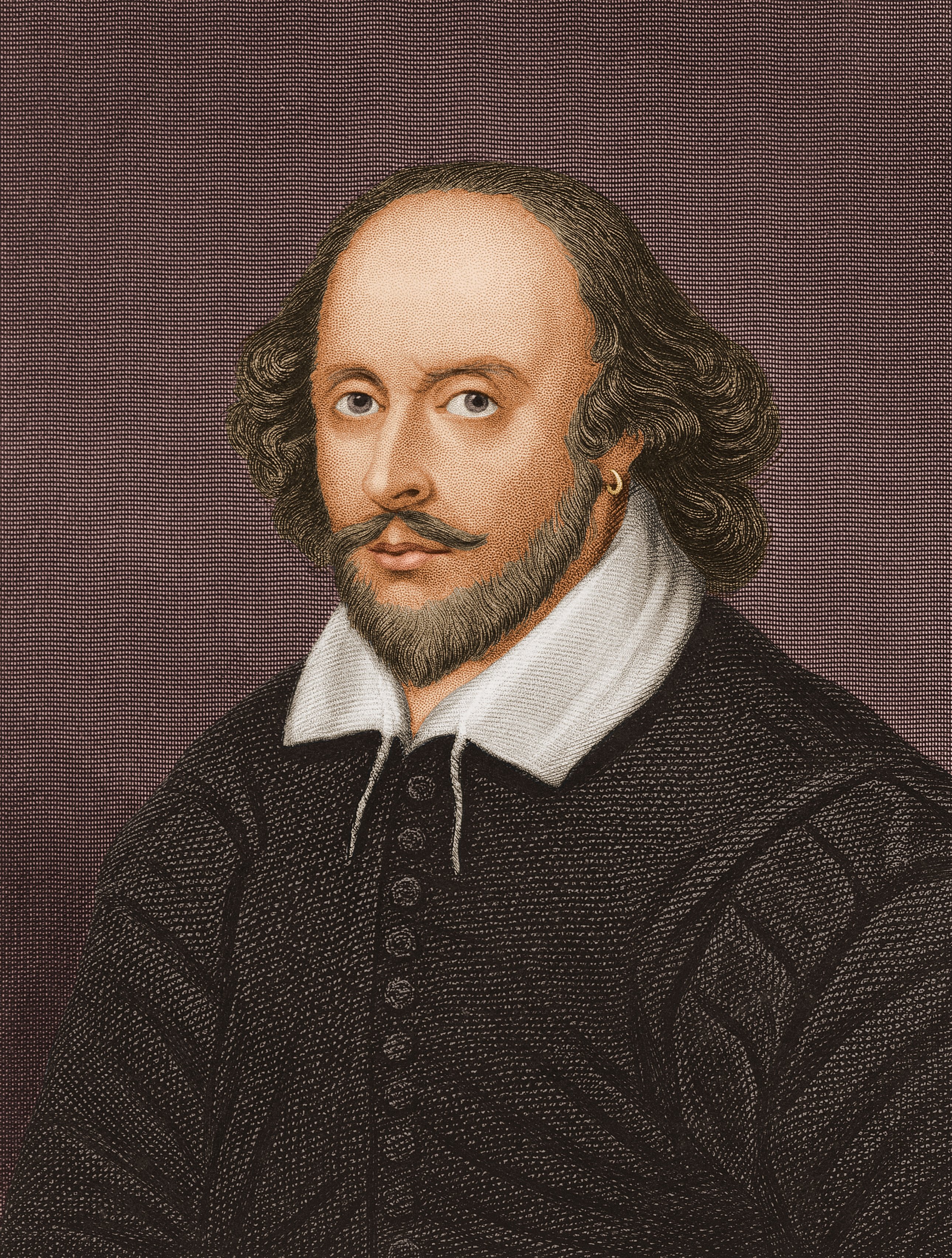 World famous English playwright and poet William Shakespeare in the year 1600. / Source: Getty Images