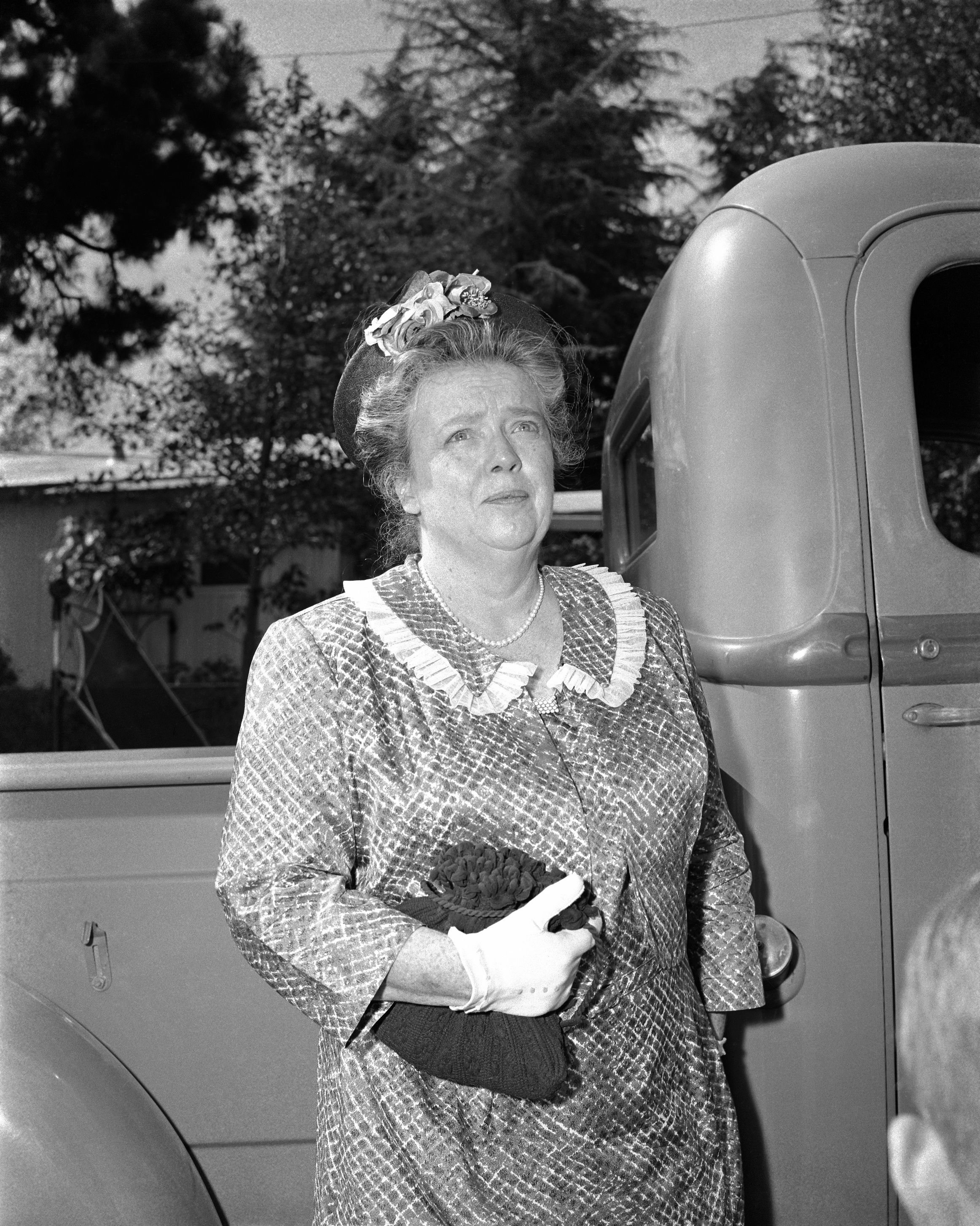 Frances Bavier as Aunt Bee on "The Andy Griffith Show" in 1960 | Photo: CBS via Getty Images