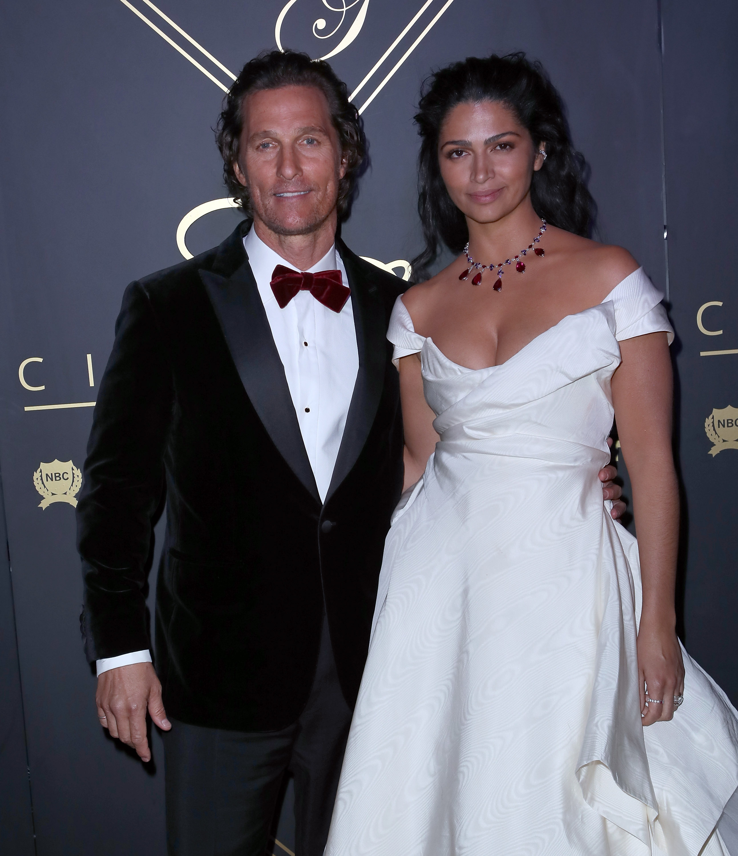 Matthew McConaughey and Camila Alves at the City Gala 2018 at Universal Studios Hollywood on March 4. | Source: Getty Images