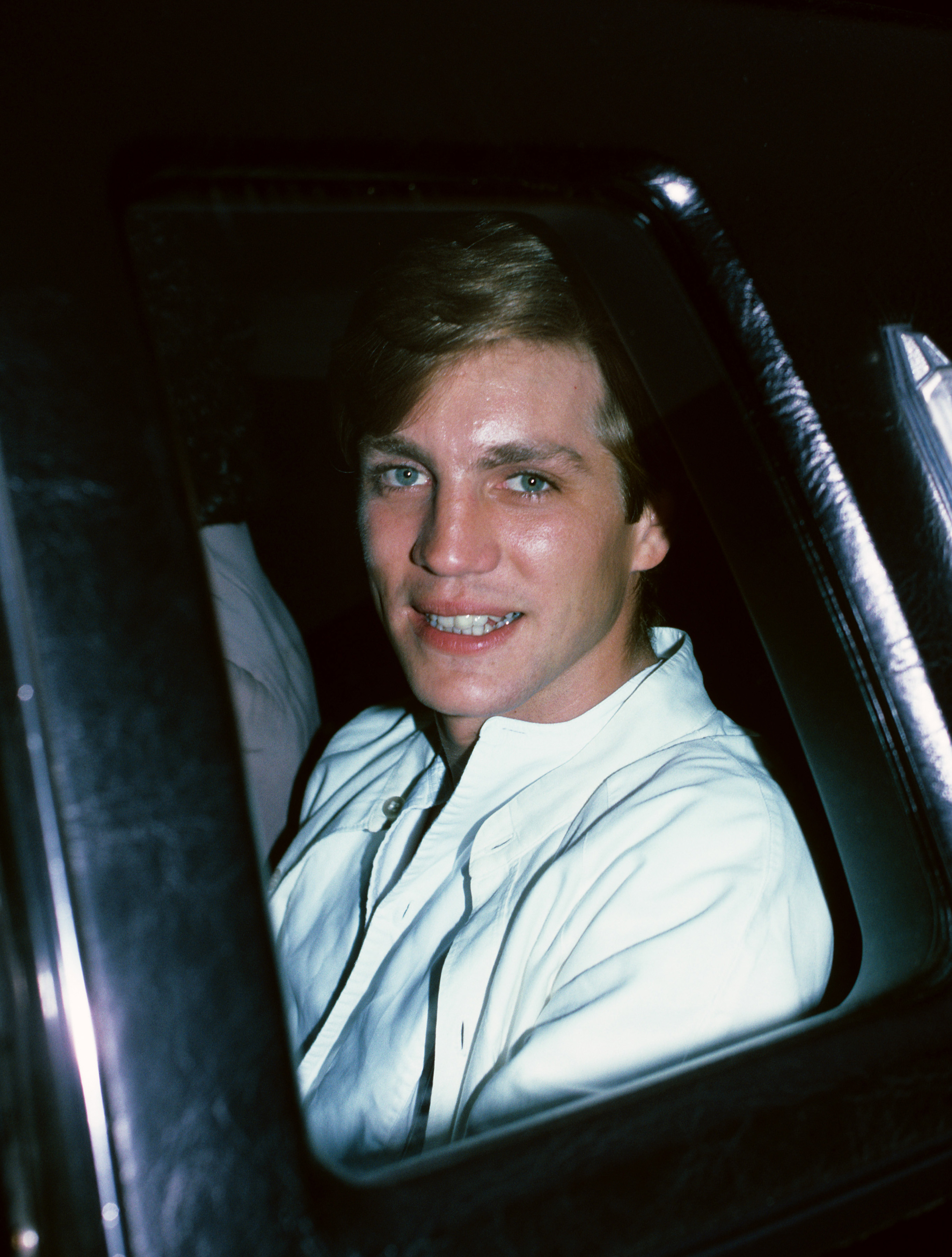 The actor spotted out in New York City on June 1, 1984.