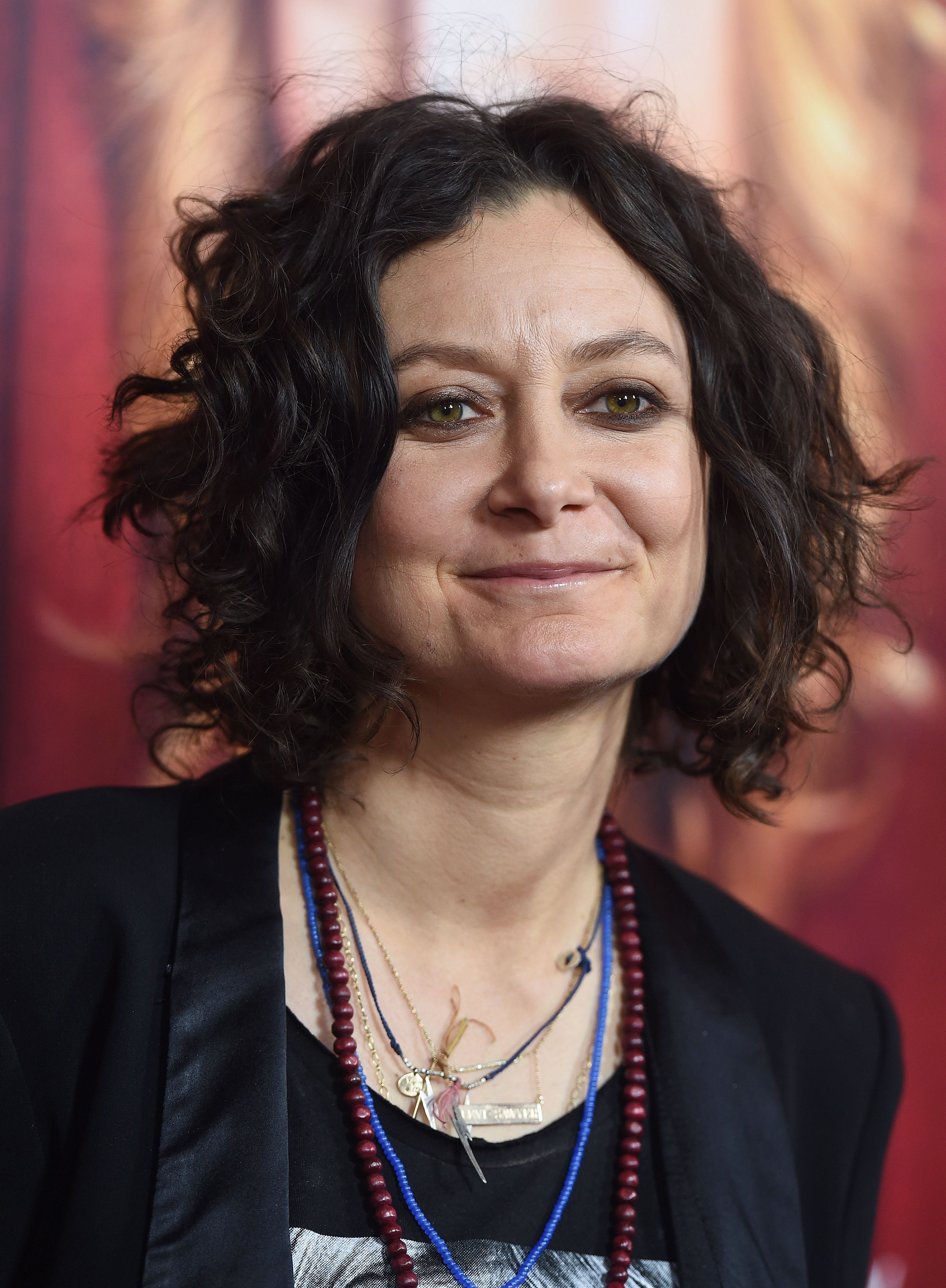 Sara Gilbert arrives at the season premiere of HBO's "The Comeback" at the El Capitan Theatre on November 5, 2014, in Hollywood, California. | Source: Getty Images