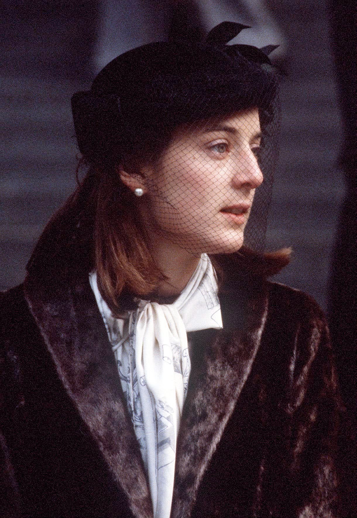 Lady Amanda Knatchbull en Londres en diciembre de 1979. | Foto: Getty Images