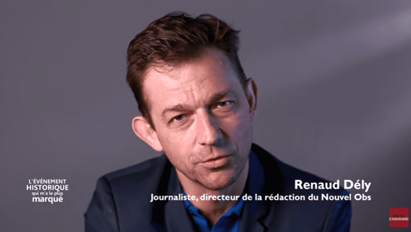 Le journaliste Renaud Dély | Photo : YouTube/Toute l'Histoire