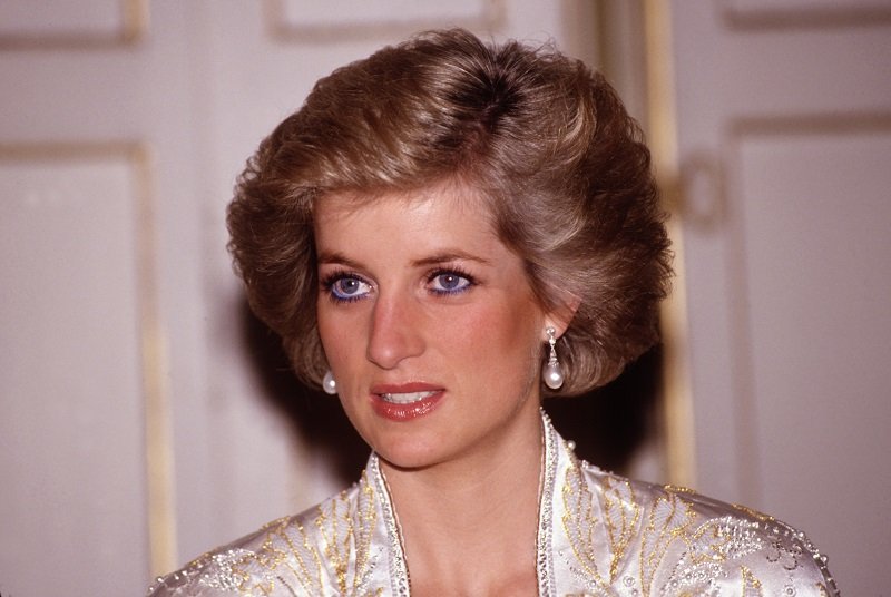 Diana Princess in November, 1988 at the Elysee Palace in Paris, France | Source: Getty Images
