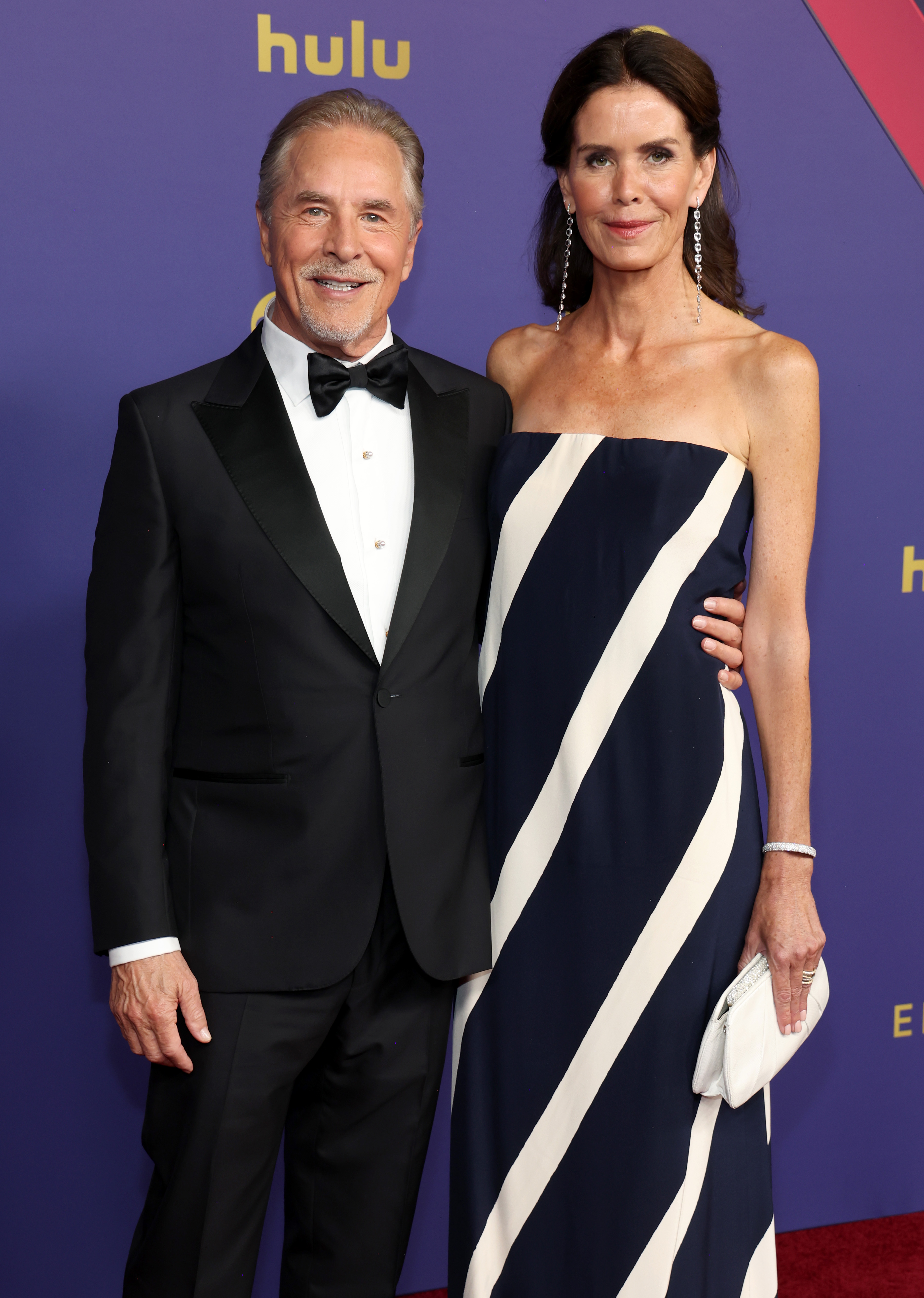 Don Johnson and Kelley Phleger attend the 76th Primetime Emmy Awards at Peacock Theater in Los Angeles, California, on September 15, 2024 | Source: Getty Images