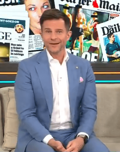 TV host David Campbell on an episode of "Today Extra," 2021. | Photo: Twitter/TheTodayShow