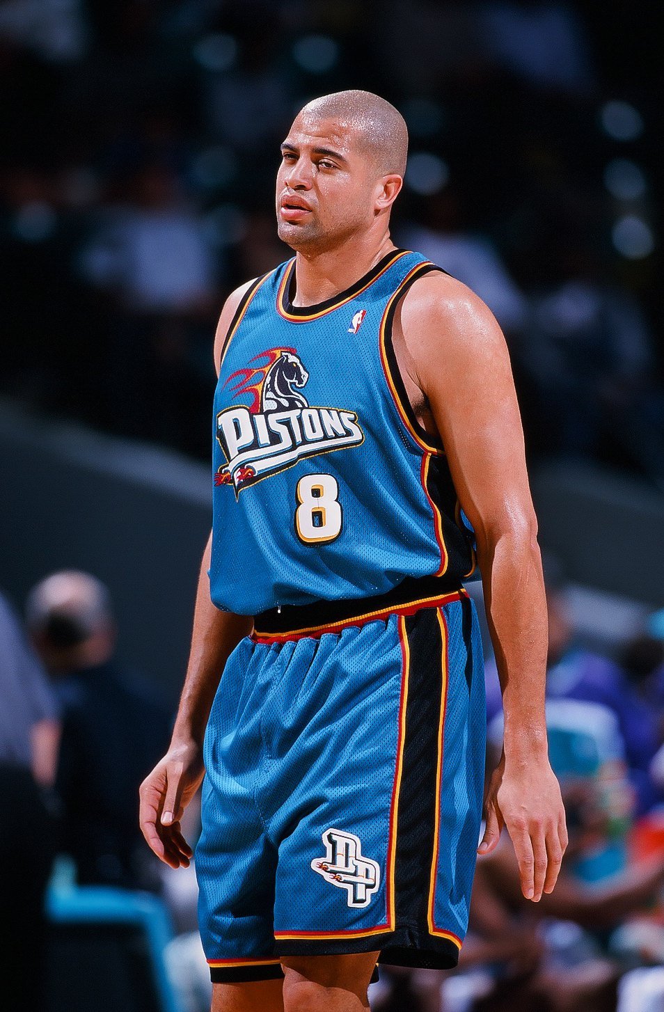 Bison Dele playing for the Detroit Pistons in the late '90s | Photo: Getty Images