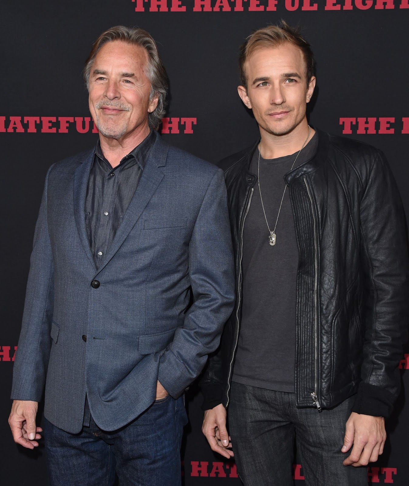 Don and Jesse Johnson at the premiere of "The Hateful Eight" on December 7, 2015, in Hollywood, California. | Source: Getty Images