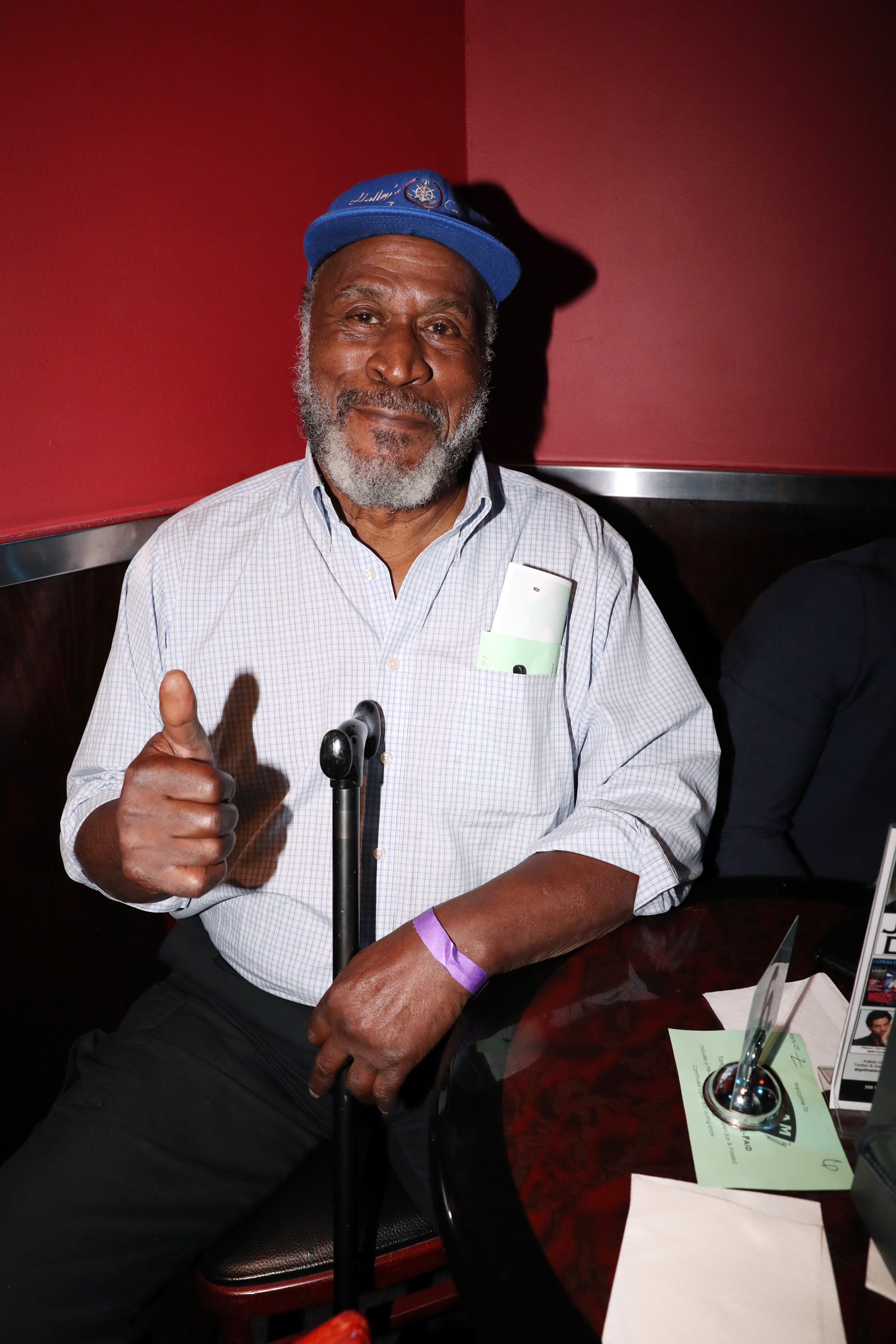 John Amos attends the Rashad Jennings Foundation's 2nd Annual Giant Night Of Comedy at Gotham Comedy Club in New York City, on September 26, 2016 | Source: Getty Images