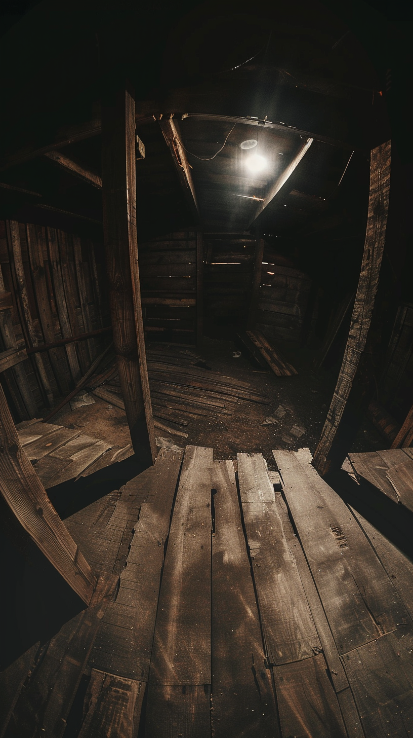 A dark basement | Source: Midjourney