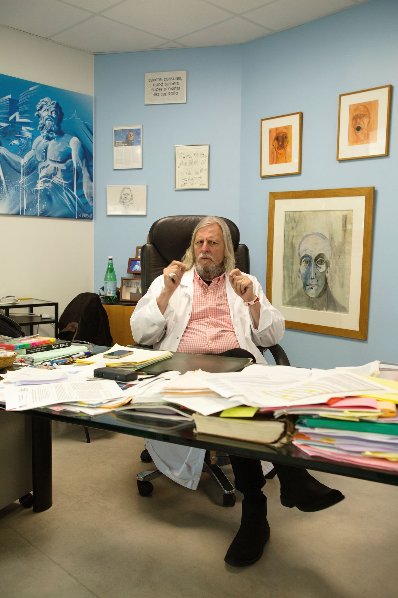 Le professeur Didier Raoult. l Source : Getty Images