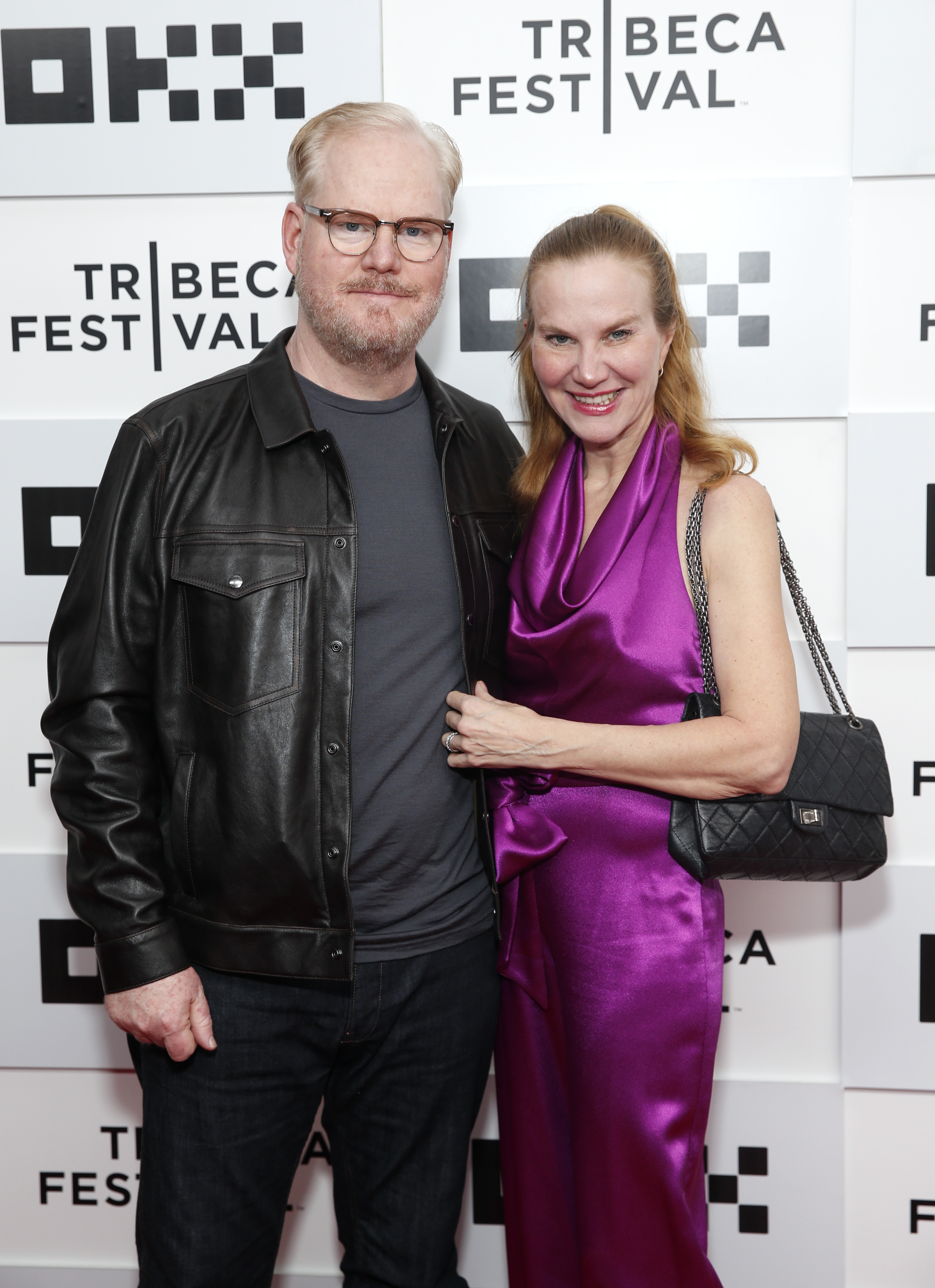 Jim Gaffigan and Jeannie Gaffigan at the "The Walking Dead: Dead City" Premiere during the 2023 Tribeca Festival on June 13, 2023, in New York City. | Source: Getty Images