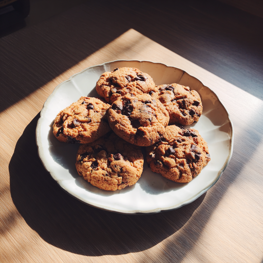 A plate of cookies | Source: Midjourney