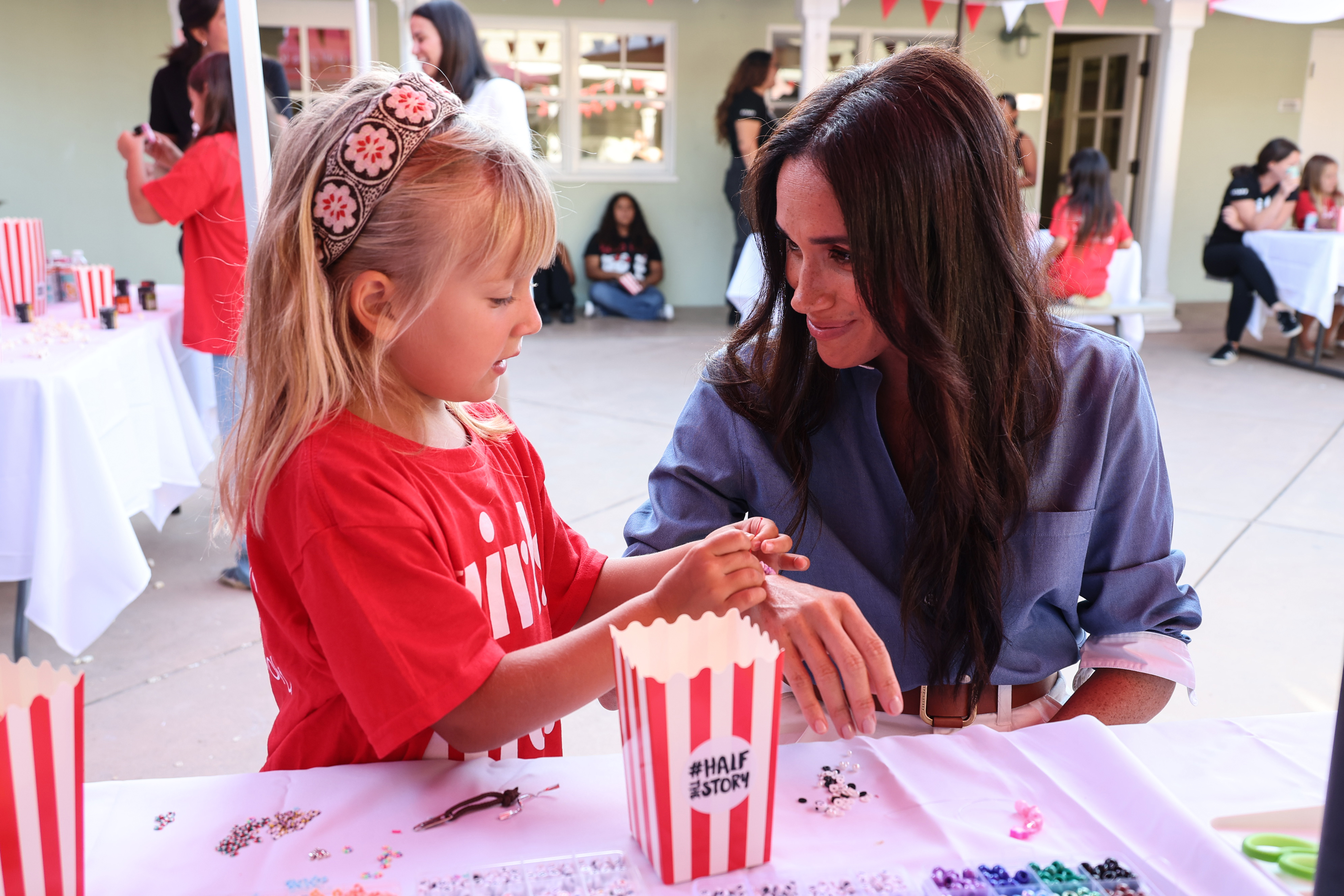 Meghan Markle, The Duchess of Sussex visits Girls Inc. of Greater Santa Barbara in Santa Barbara, California, on October 2, 2024 | Source: Getty Images