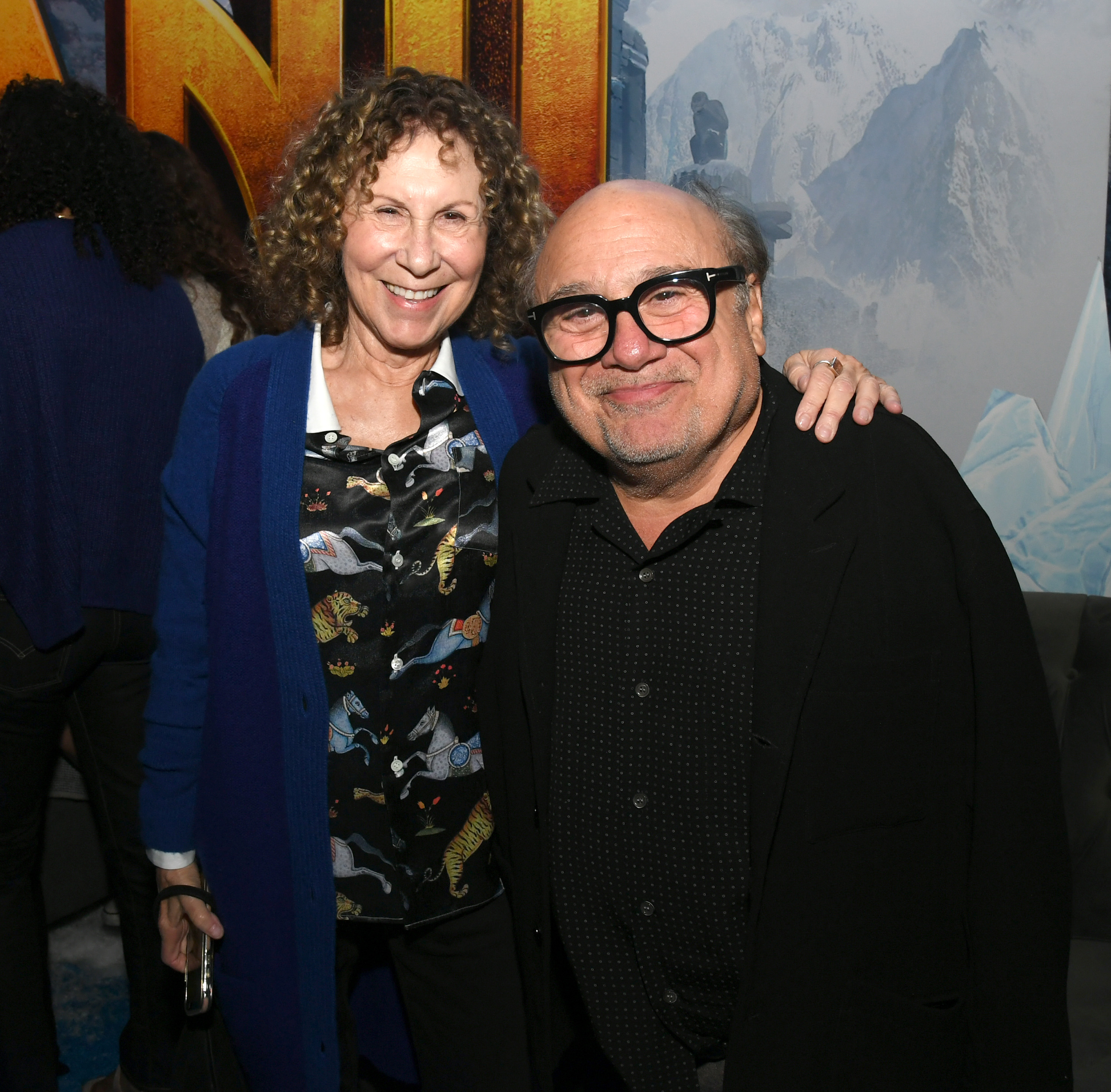Rhea Perlman and Danny Devito at the Broadway Opening Night Performance of "Honeymoon in Vegas" in New York City on January 15, 2014 | Source: Getty Images