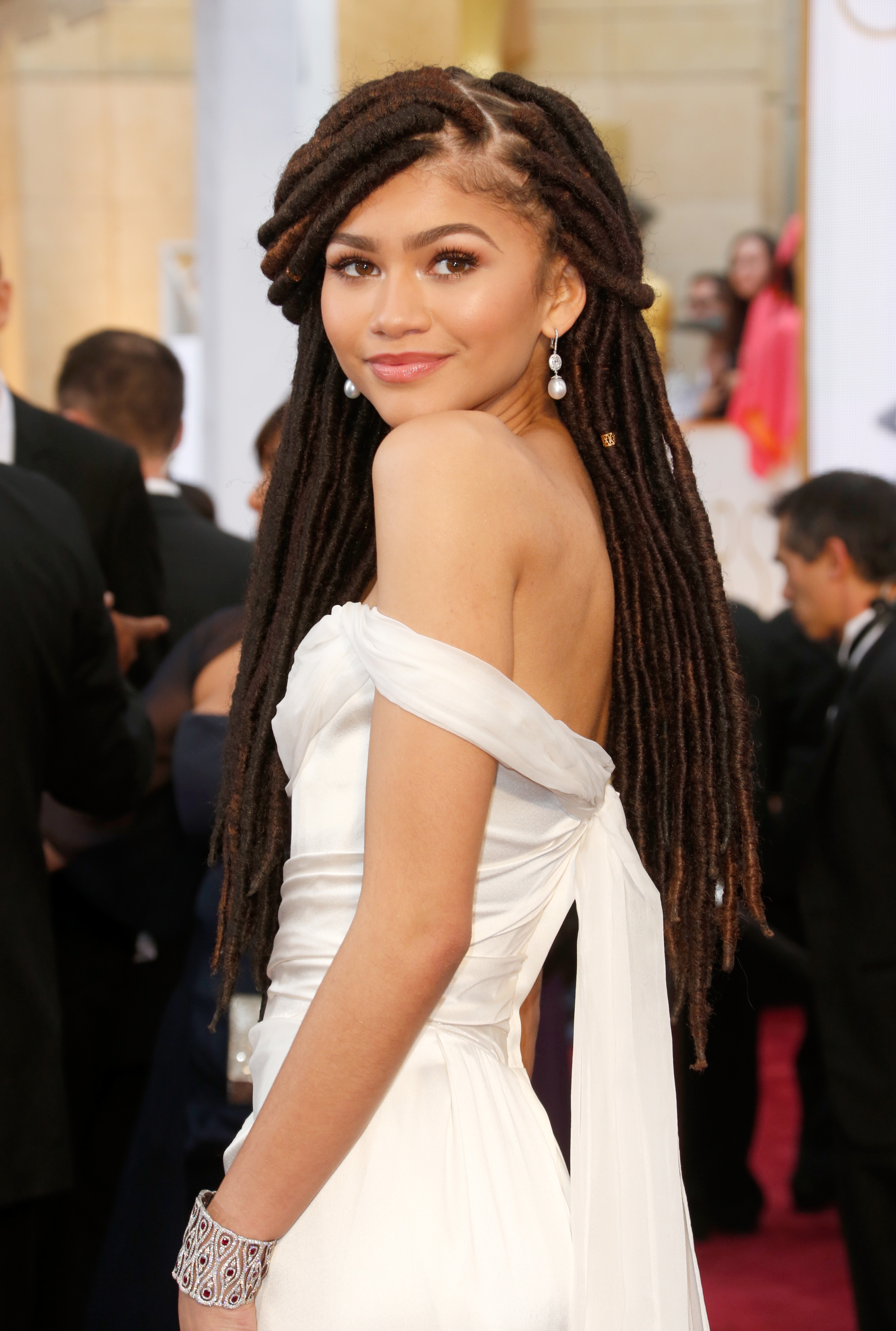 Zendaya at the 87th Annual Academy Awards on February 22, 2015 in Hollywood, California. | Source: Getty Images