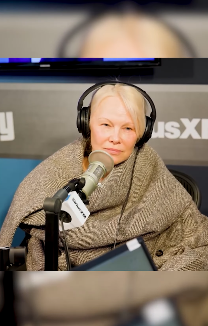 Pamela Anderson speaking to Andy Cohen on Sirius XM, from an interview to premiere on January 16, 2026 | Source: Instagram/tmz_tv