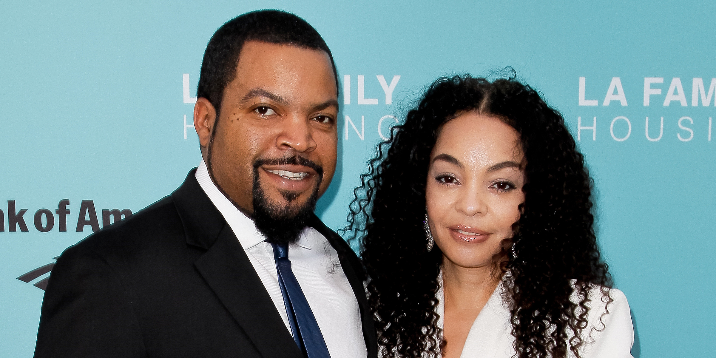 Ice Cube and Kimberly Woodruff attend the LA Family Housing 2017 Awards at The Lot on April 27, 2017, in West Hollywood, California. | Source: Getty Images