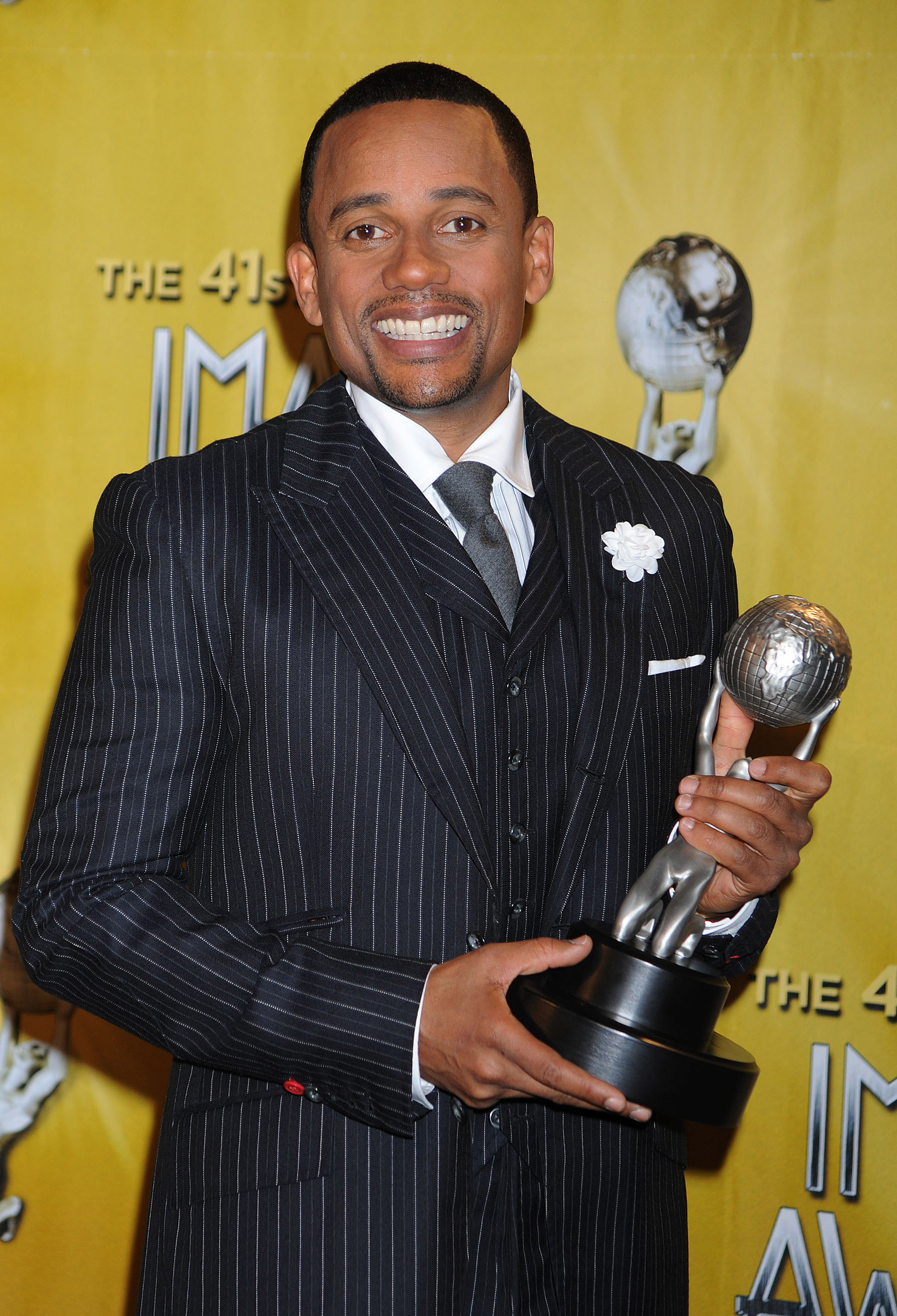 The TV star poses in the press room at the 41st NAACP Image Awards on February 26, 2010 | Source: Getty Images