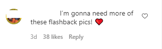 A fan's comment on Leslie Jordan's Instagram post. | Photo: Instagram/thelesliejordan/