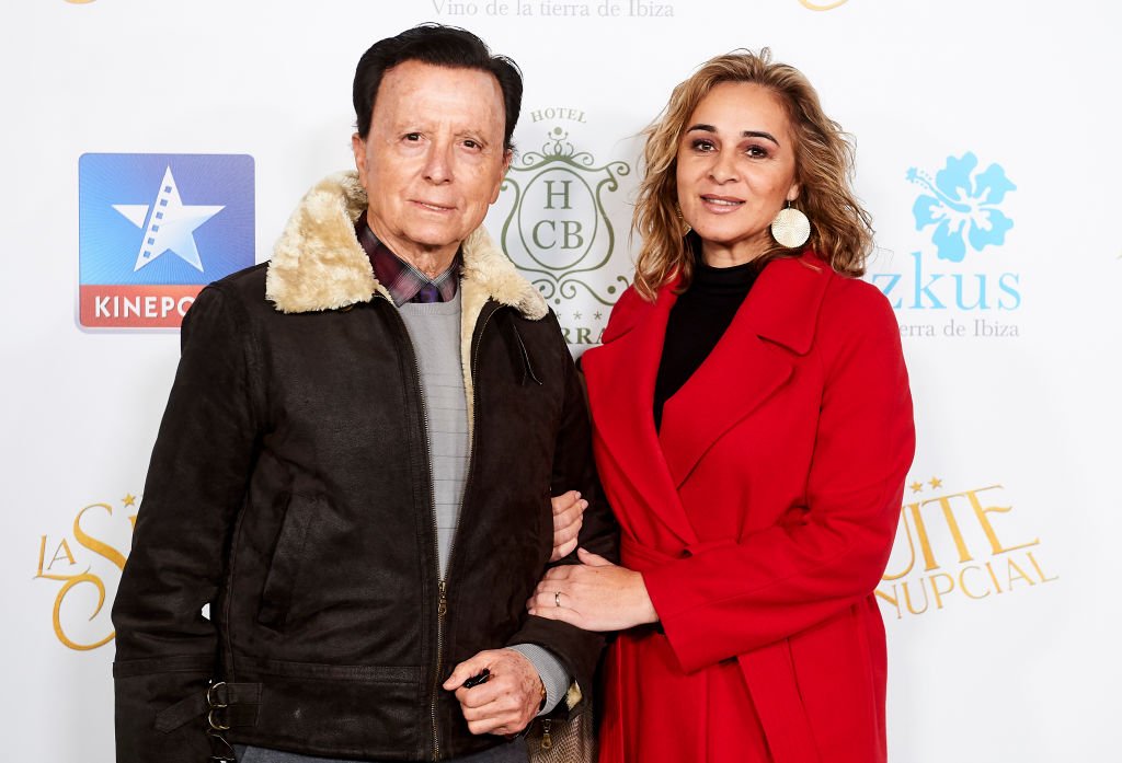José Ortega Cano y Ana María Aldón asisten al estreno de 'La suite nupcial' en Kinepolis el 09 de enero de 2020 en Madrid, España. | Foto de Borja B. Hojas vía Getty Images