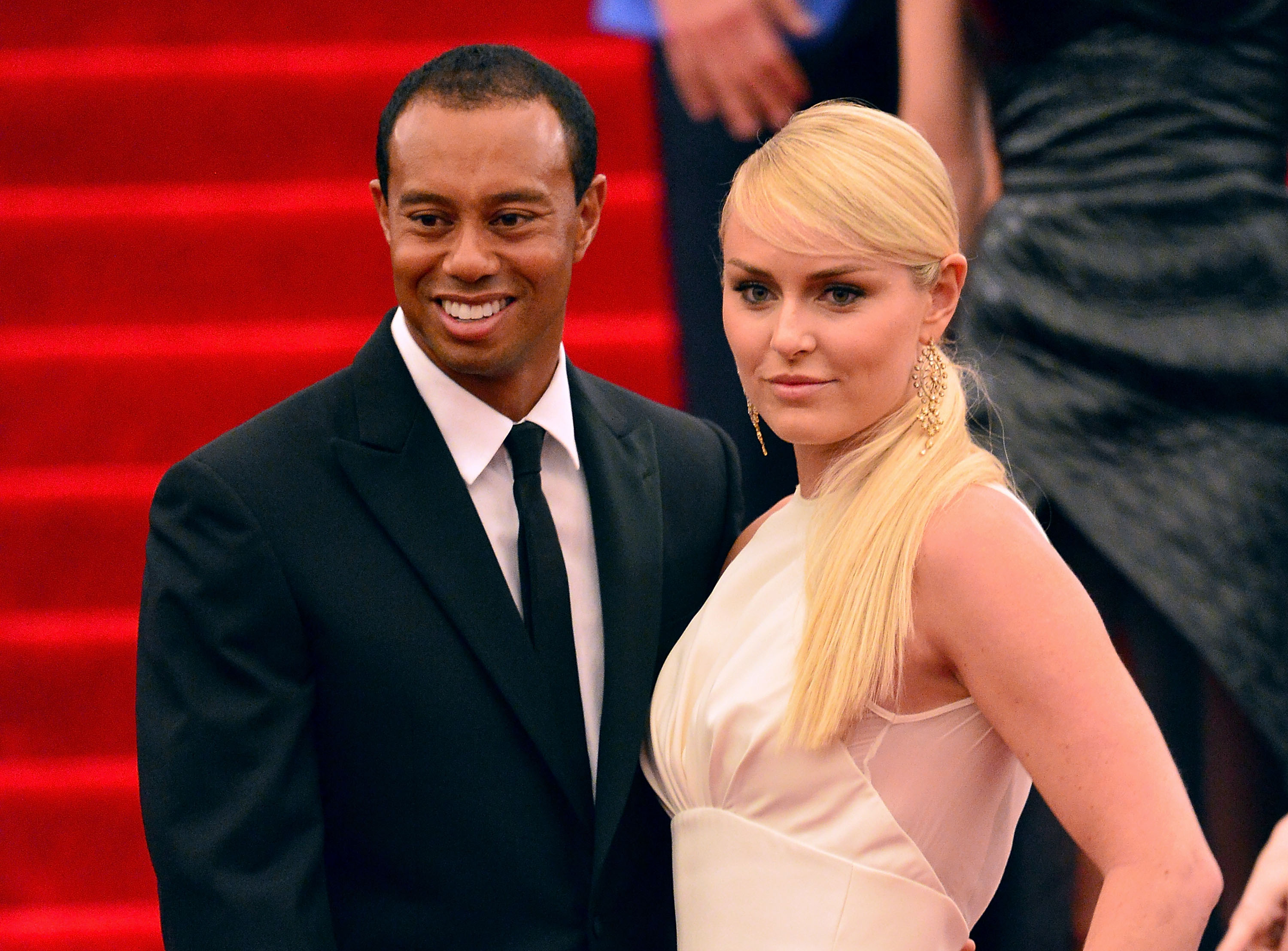 Tiger Woods and Lindsey Vonn at the Costume Institute Gala for the "PUNK: Chaos to Couture" exhibition in New York City on May 6, 2013. | Source: Getty Images