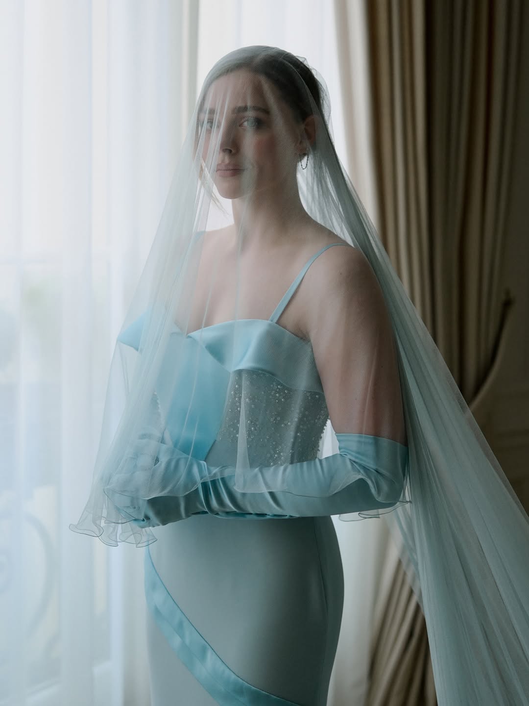 Chloë Grace Moretz in a wedding gown from a post dated September 3, 2025. | Source: Instagram/thekateharrison