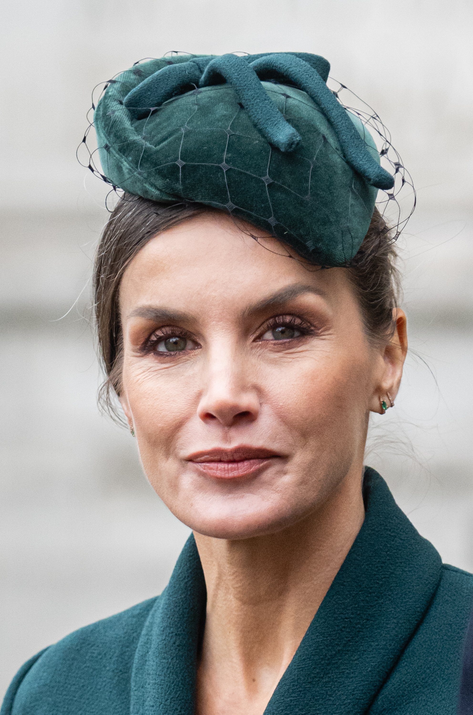 Queen Letizia of Spain during a memorial service for the Duke of Edinburgh at Westminster Abbey on March 29, 2022 in London, England. / Source: Getty Images
