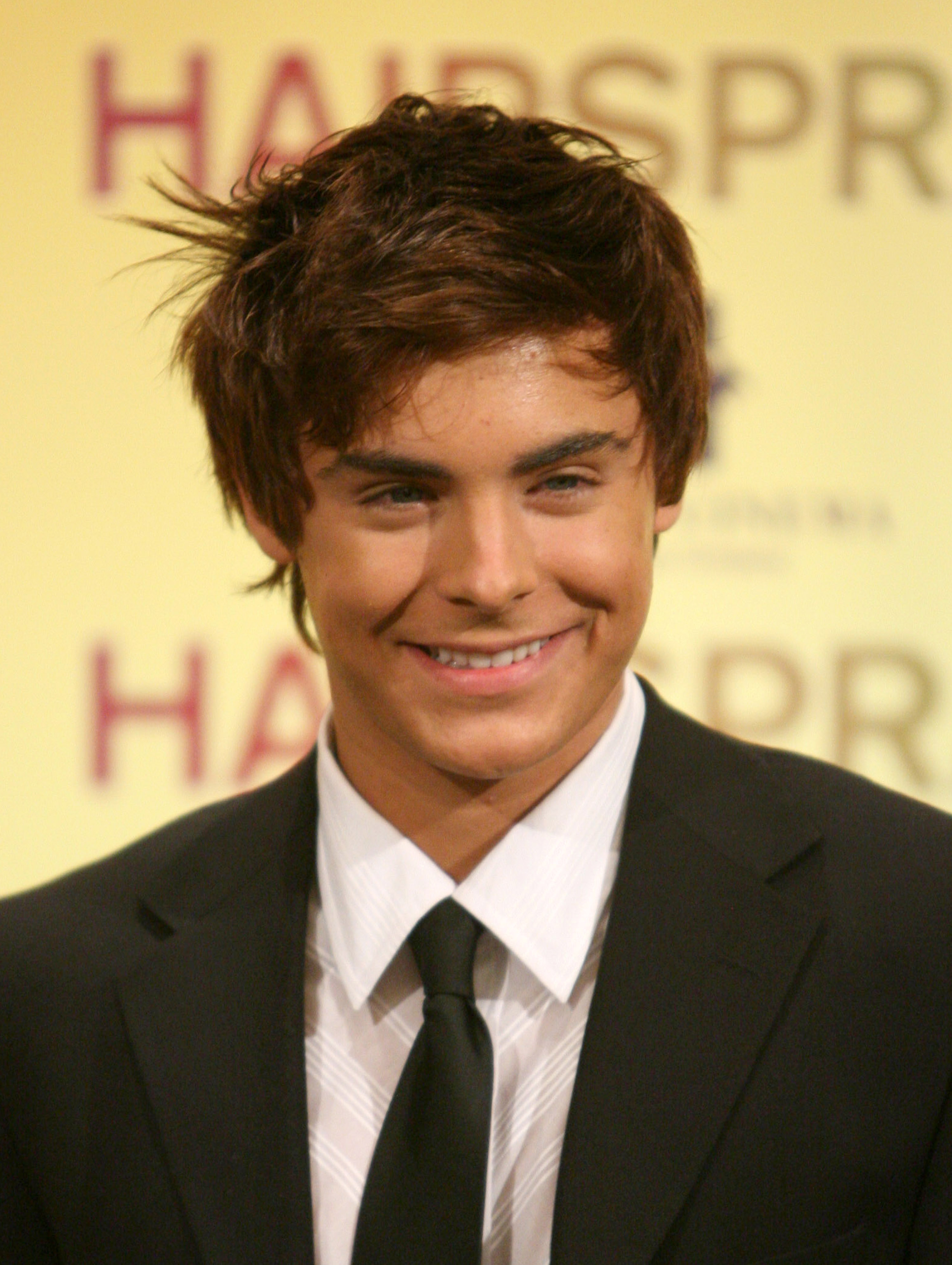 Zac Efron at the "Hairspray" presentation on March 15, 2007 | Source: Getty Images