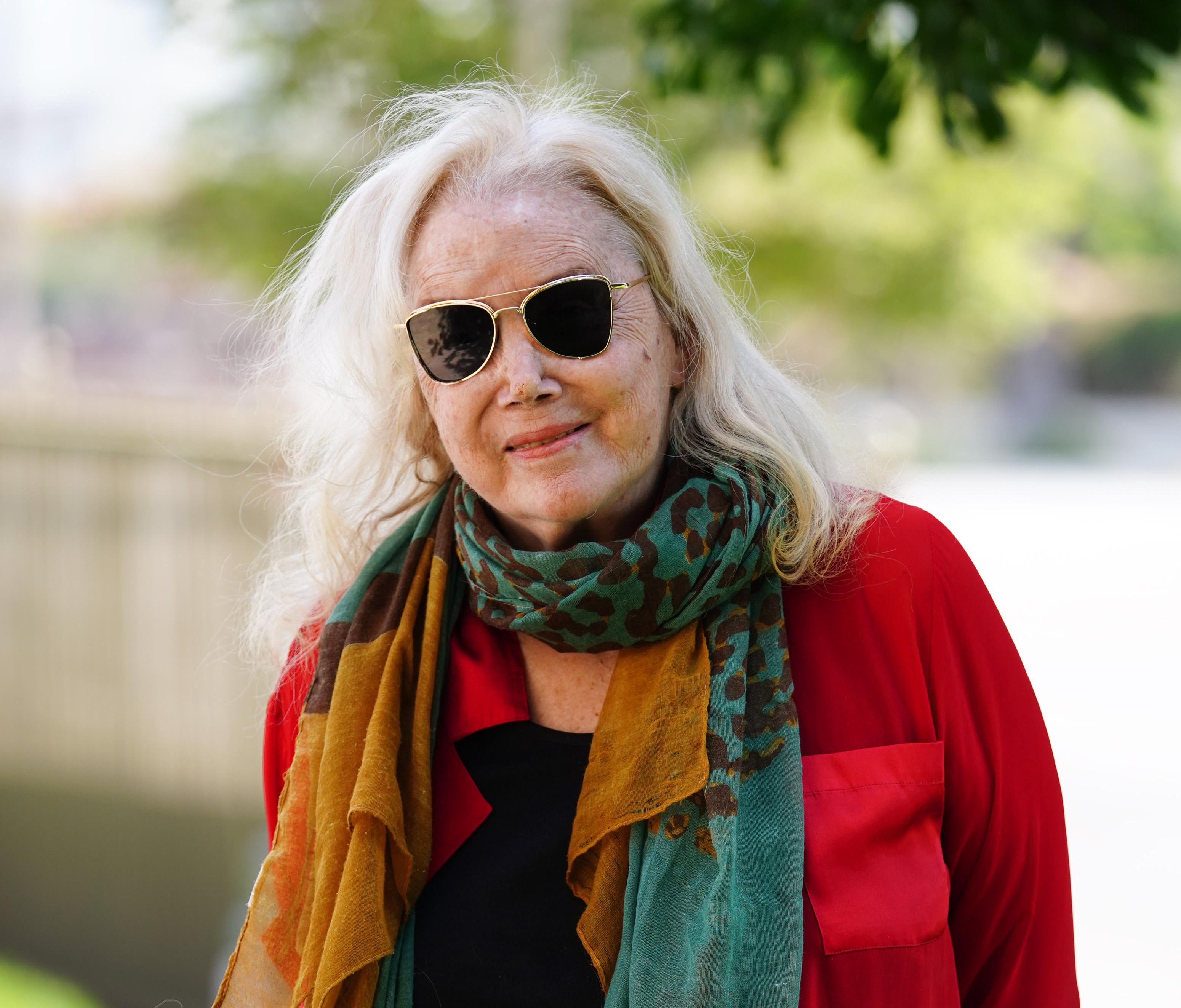 Sally Kirkland is seen in Los Angeles, California on March 19, 2022. | Source: Getty Images