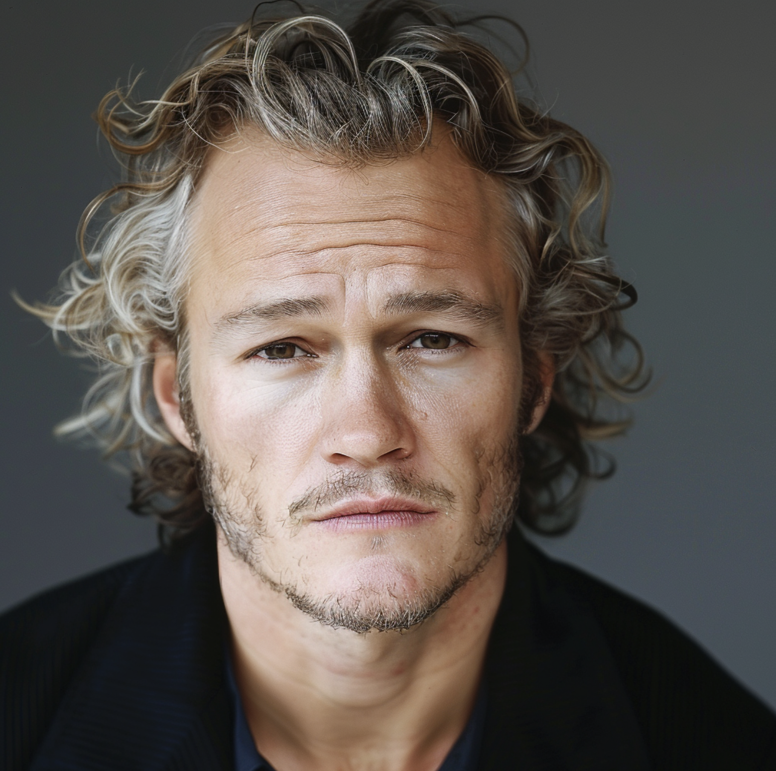 AI image of Heath Ledger in old age | Source: Midjourney