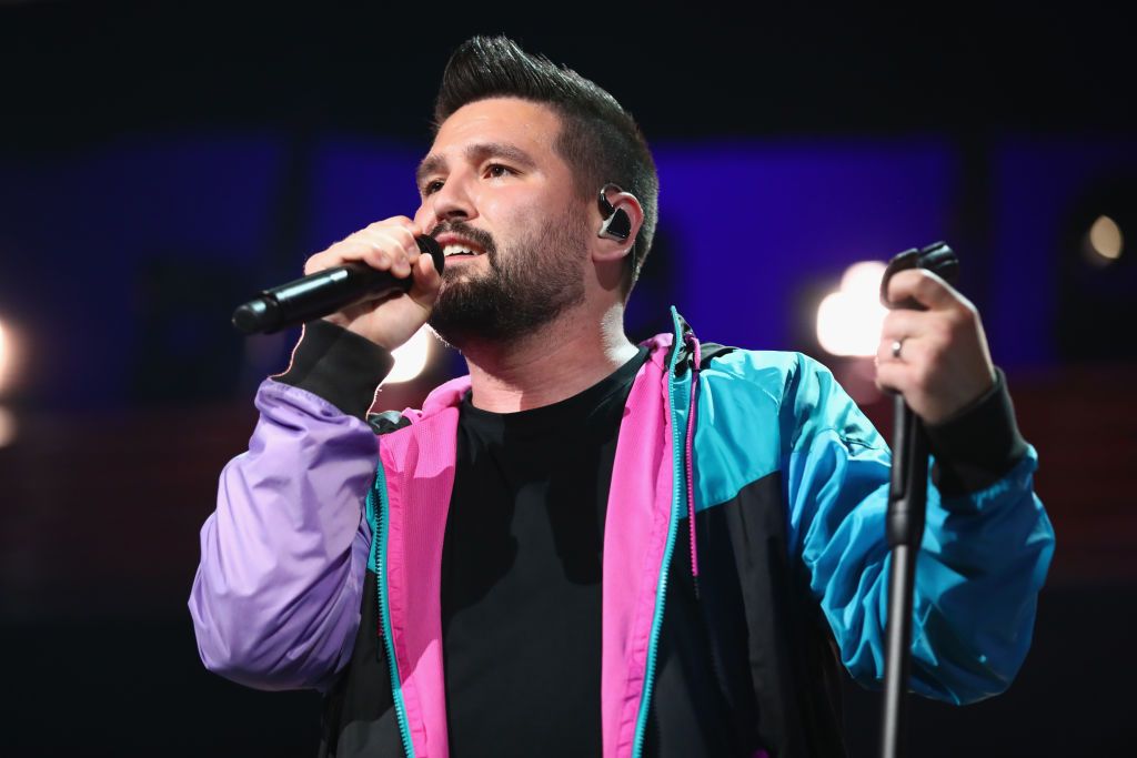 Shay Mooney of Dan + Shay onstage at the 2019 iHeartCountry Festival in Austin, Texas | Source: Getty Images