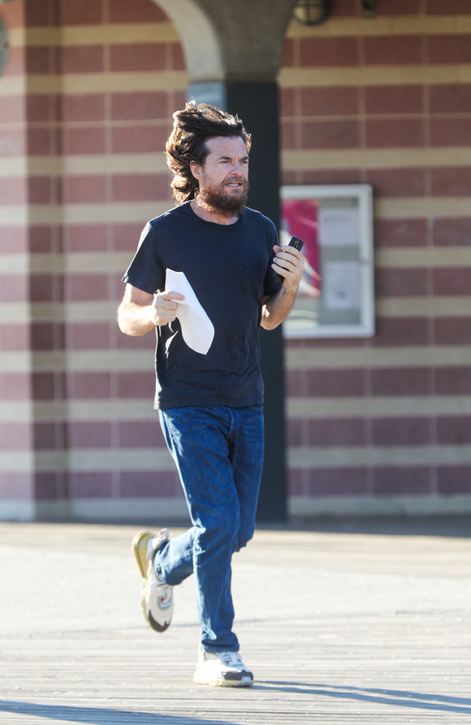 The actor seen on a film set in New York City on June 10, 2024 | Source: Getty Images