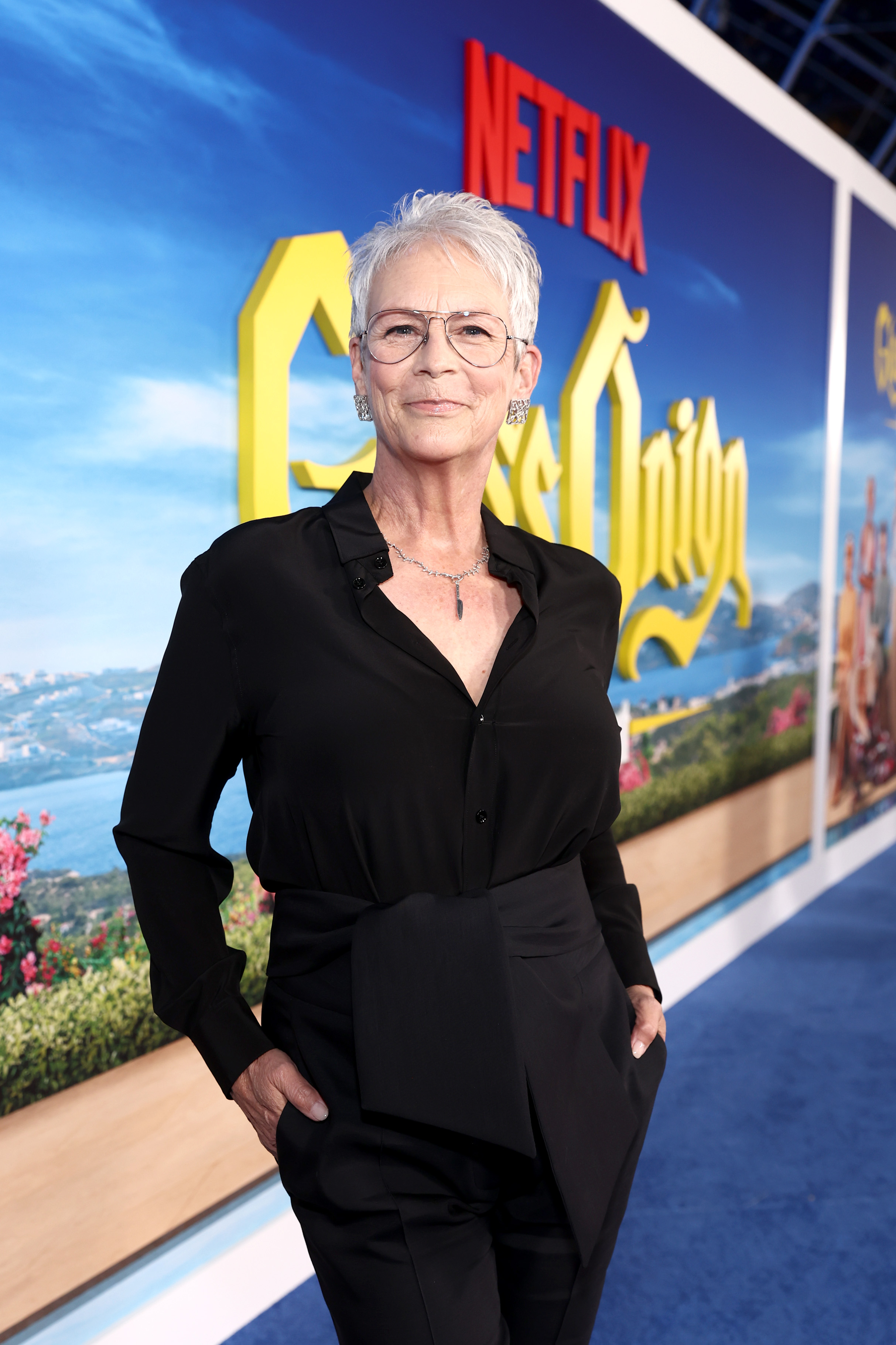 Jamie Lee Curtis attends Netflix's "Glass Onion: A Knives Out Mystery" premiere in Los Angeles, California, on November 14, 2022. | Source: Getty Images