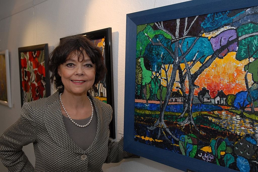 Simone Rethel-Heesters, Vernissage der Ausstellung Simone Rethel-Heesters | Quelle: Getty Images