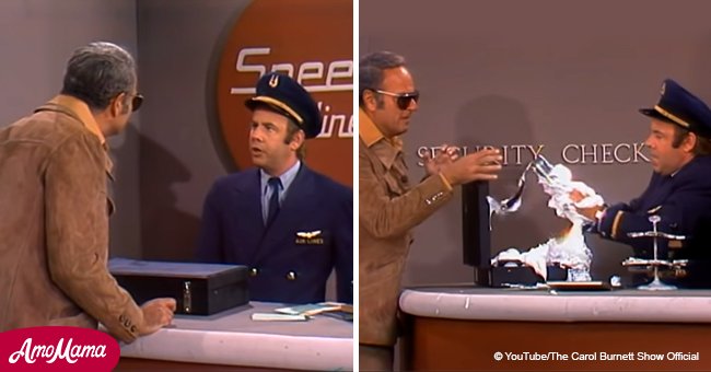  'Carol Burnett Show' airline security sketch was filmed in 1976, but still funny