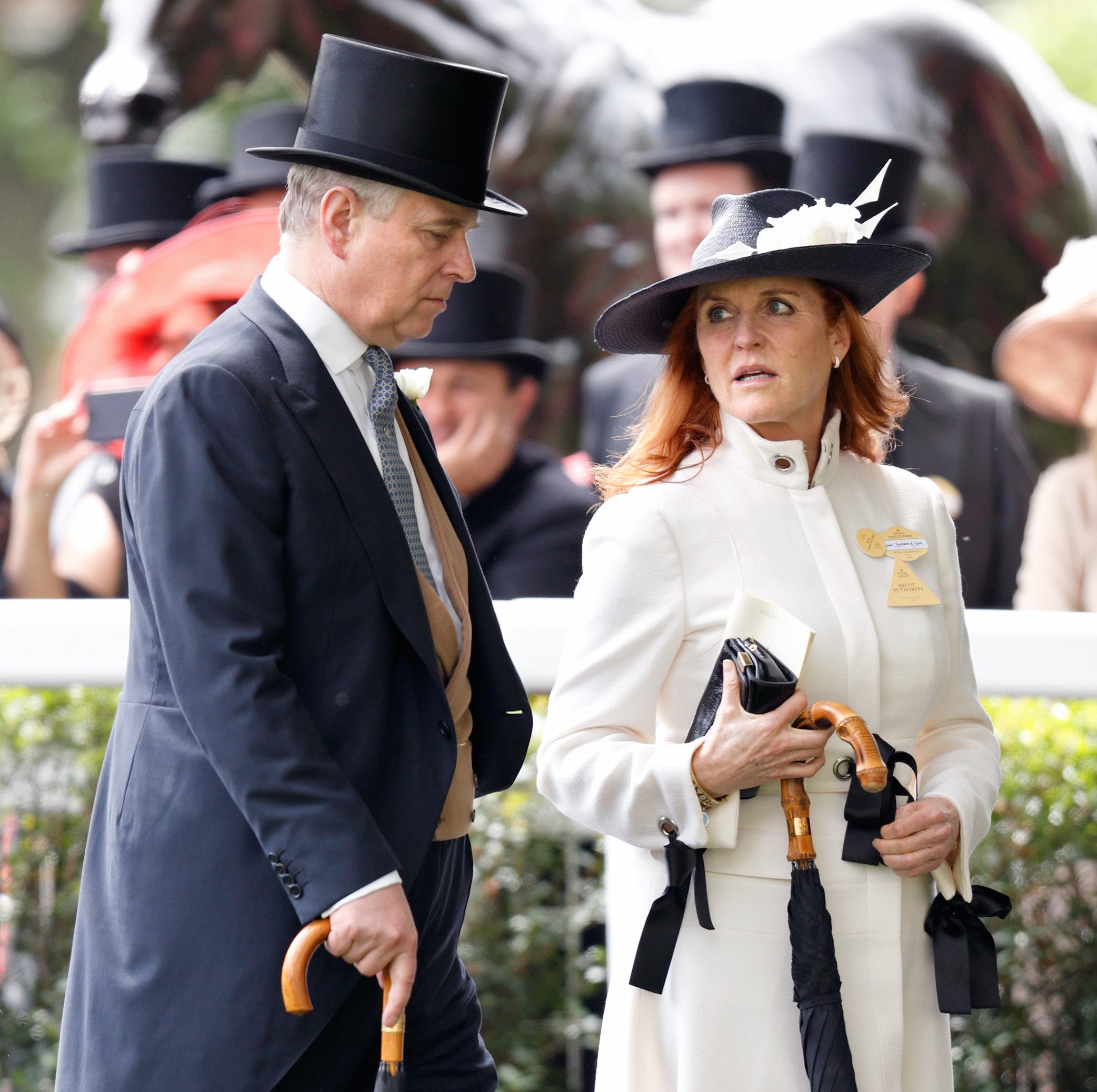 Sarah Ferguson and Prince Andrew. | Source: Getty Images