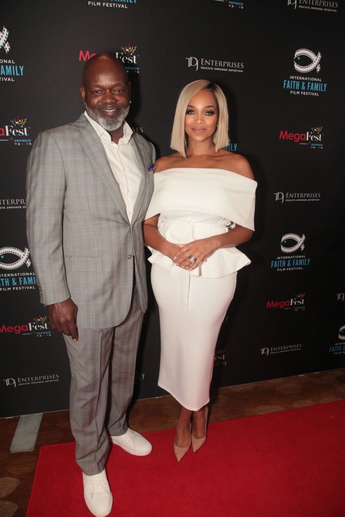Emmitt Smith and Pat Smith attend the MegaFest 2017 International Faith and Family Film Festival | Photo: Getty Images