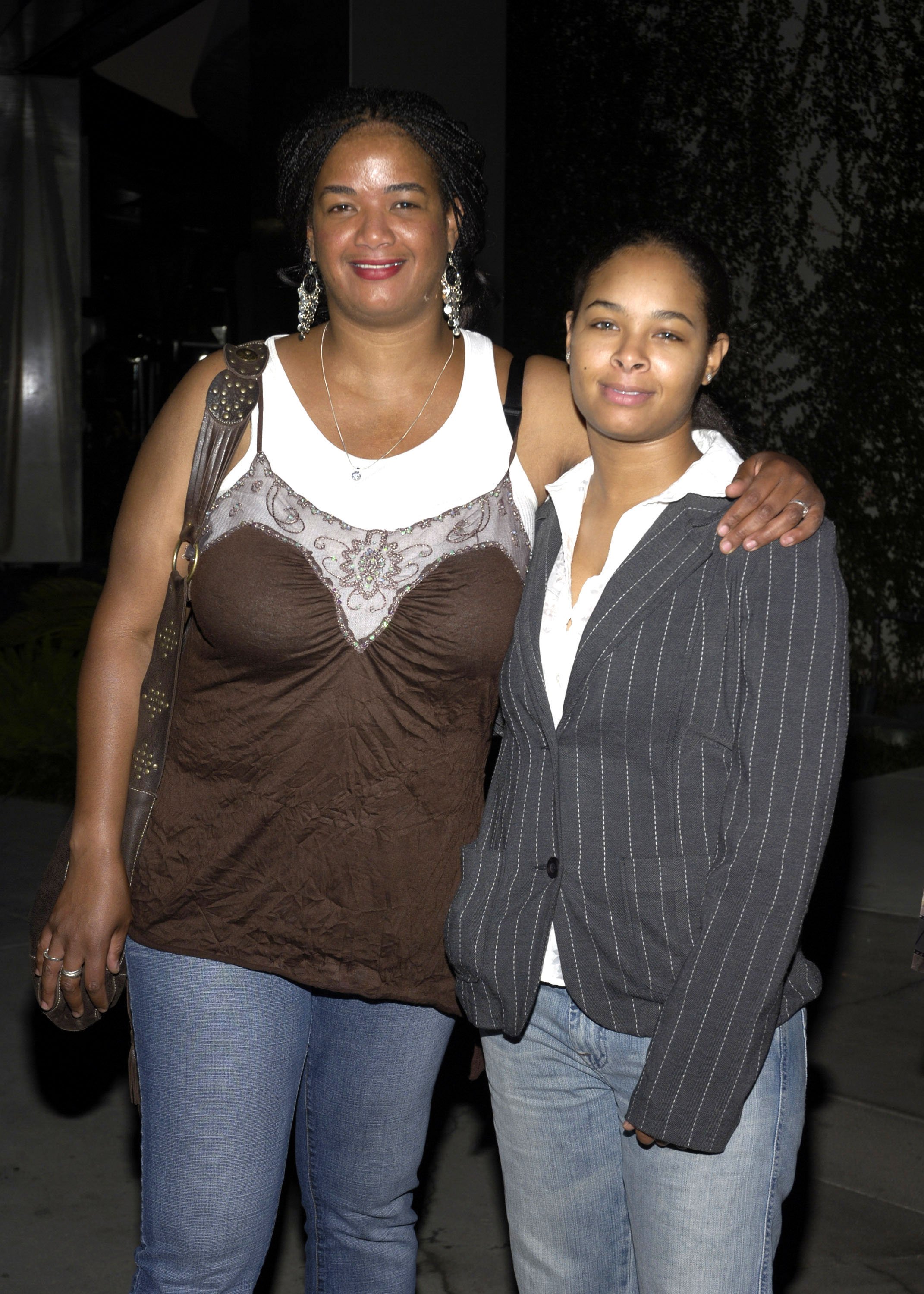 Elvira Wayans and Chaeunte Wayans at "The Last Meal" premiere on September 07, 2005, in California. | Source: Getty Images