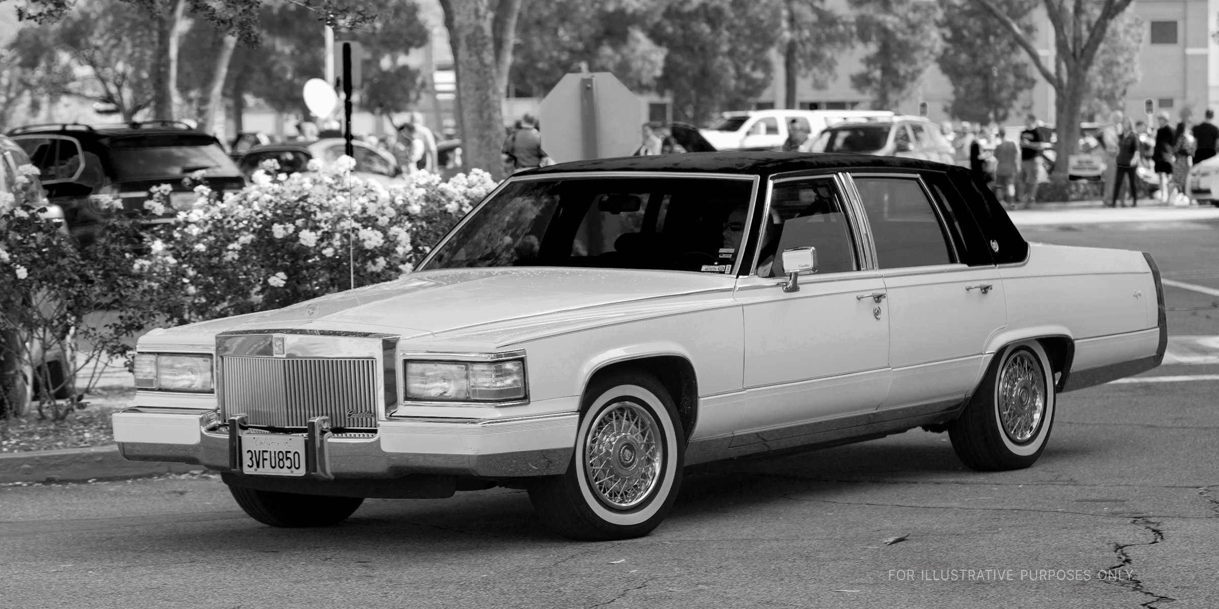 Cadillac Seville classic car on road | Source: Shutterstock