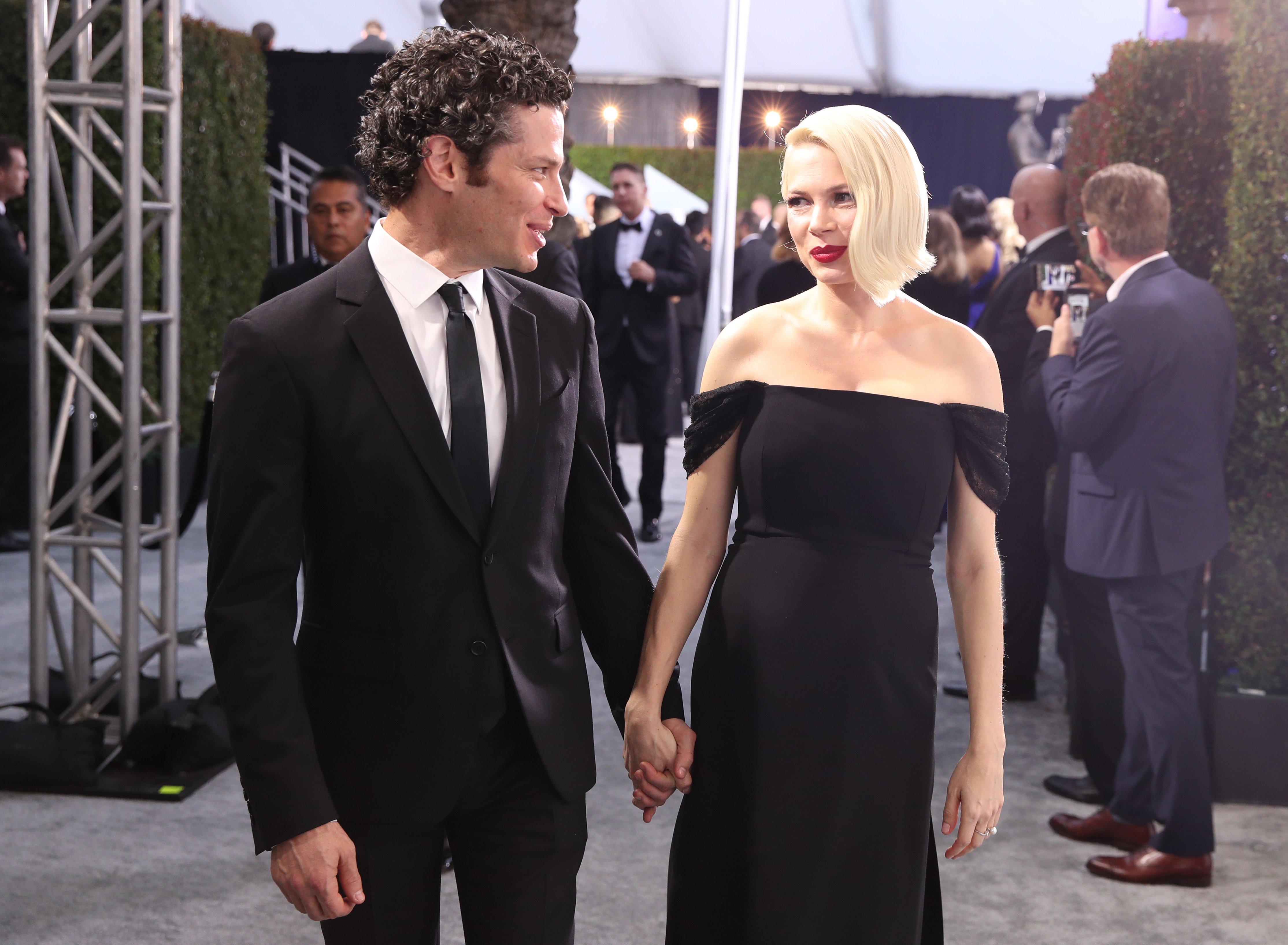 Michelle Williams and Thomas Kail in Los Angeles in 20202. | Source: Getty Images