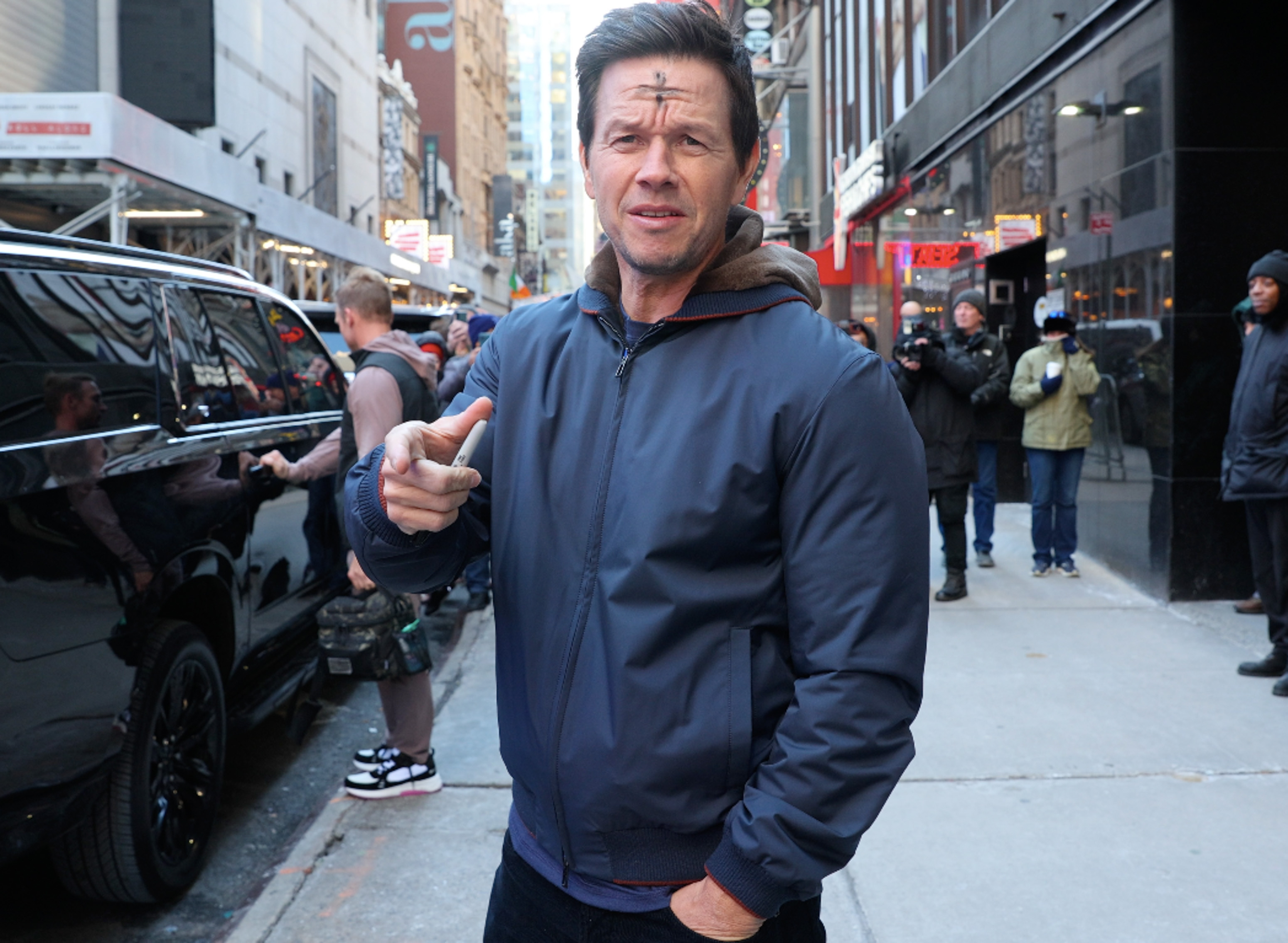 His unusual grooming choice for Flight Risk was practical as well as creative, since Wahlberg preferred shaving his own hair to spending extra time in the makeup chair. He later admitted that revealing the haircut to his wife produced one of the transformation's most memorable reactions.