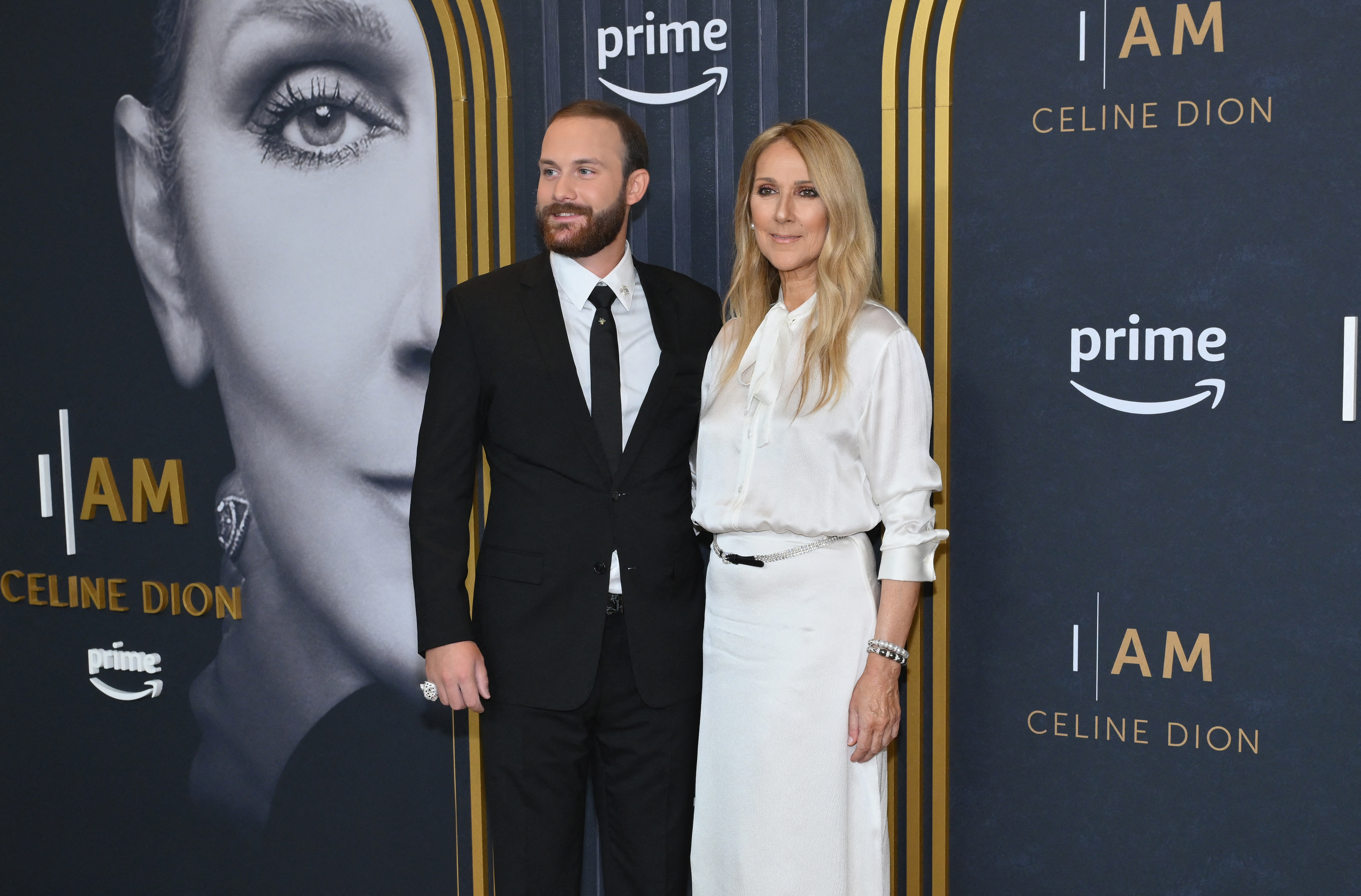 Rene-Charles Angelil and Céline Dion at the "I Am: Celine Dion" NY special event screening on June 17, 2024 in New York City. | Source: Getty Images