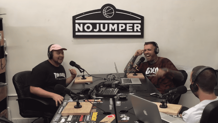 Noah Munck (left) in an interview with No Jumper in June 2016 | Photo: YouTube/No Jumper