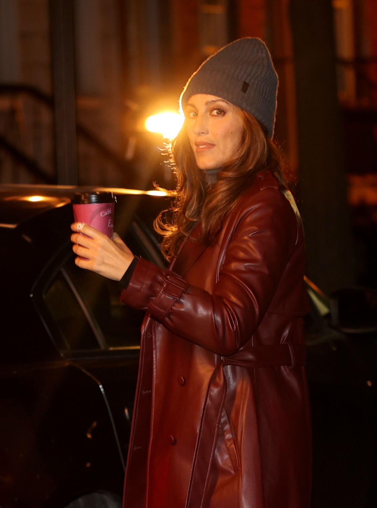 Jennifer Esposito on the set of "Blue Bloods" on March 28, 2023, in New York City. | Source: Getty Images