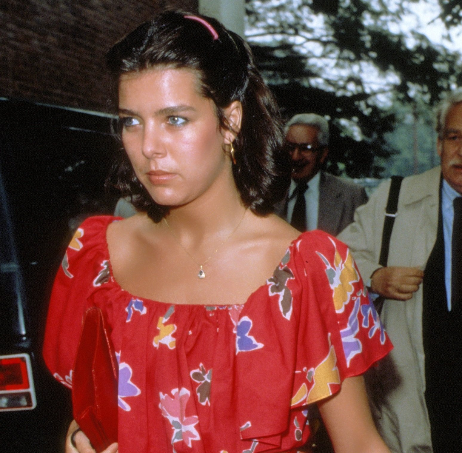 Caroline, princesa de Mónaco, caminando por las calles de Nueva York en 1982. | Foto: Getty Images