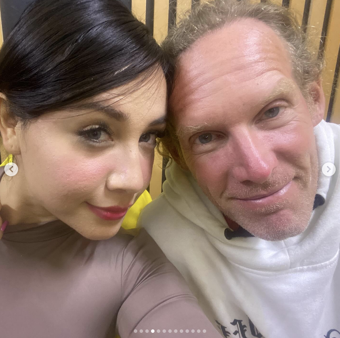 Mahogany Roca and Ben Rathbun are seen in a photo shared on May 21, 2025 | Source: Instagram/mahoganyroca