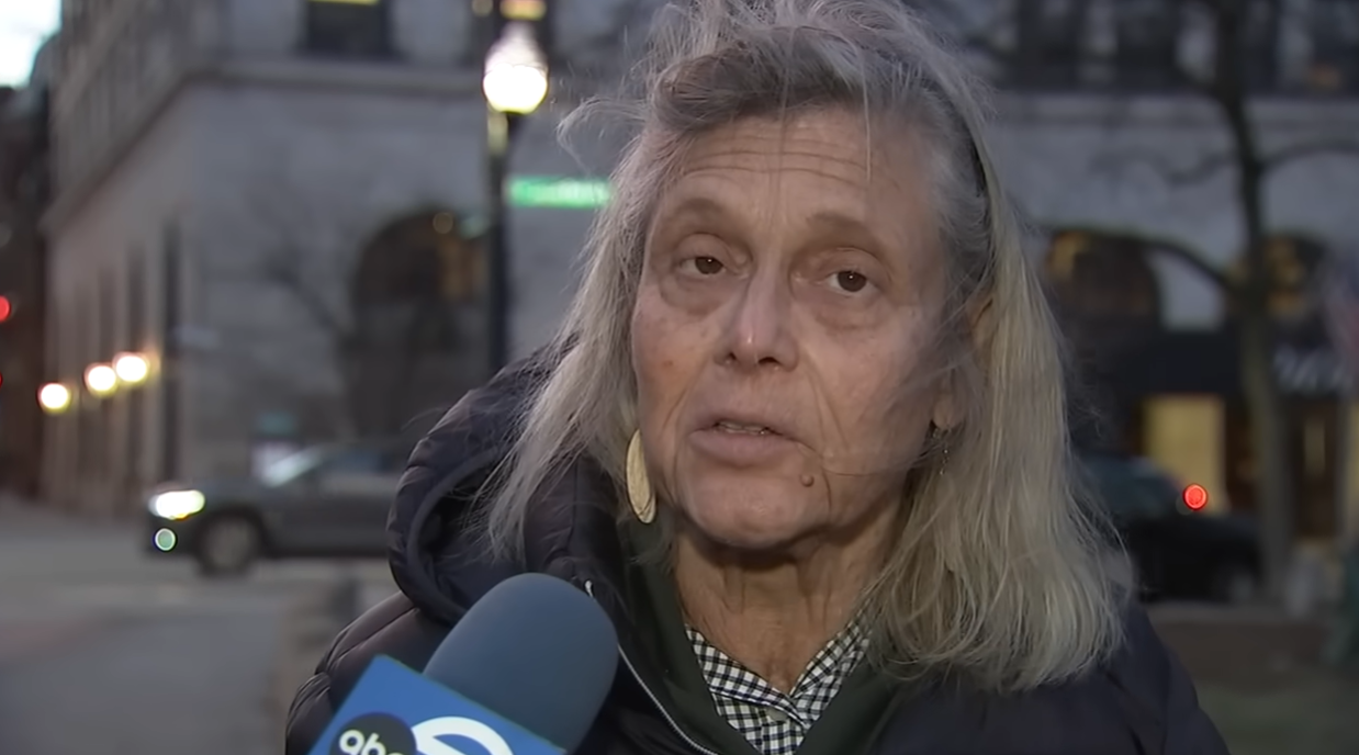 Gera-Lind Kolarik, a neighbor of Michael McKee, shares her reaction following his arrest in connection with a double homicide in Ohio | Source: YouTube/ABC7Chicago